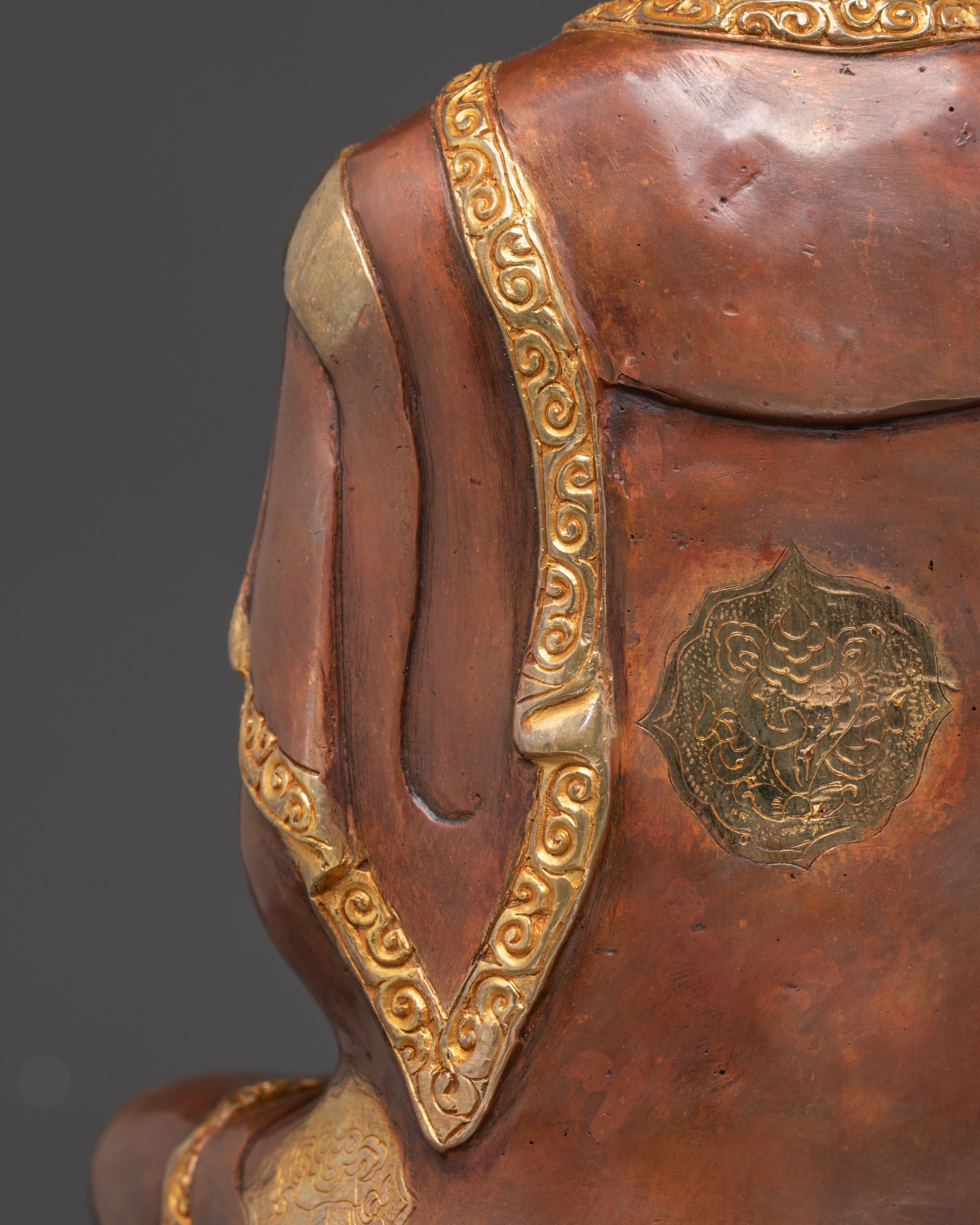 Golden Sculpture of Buddha Shakyamuni | The Awakened One