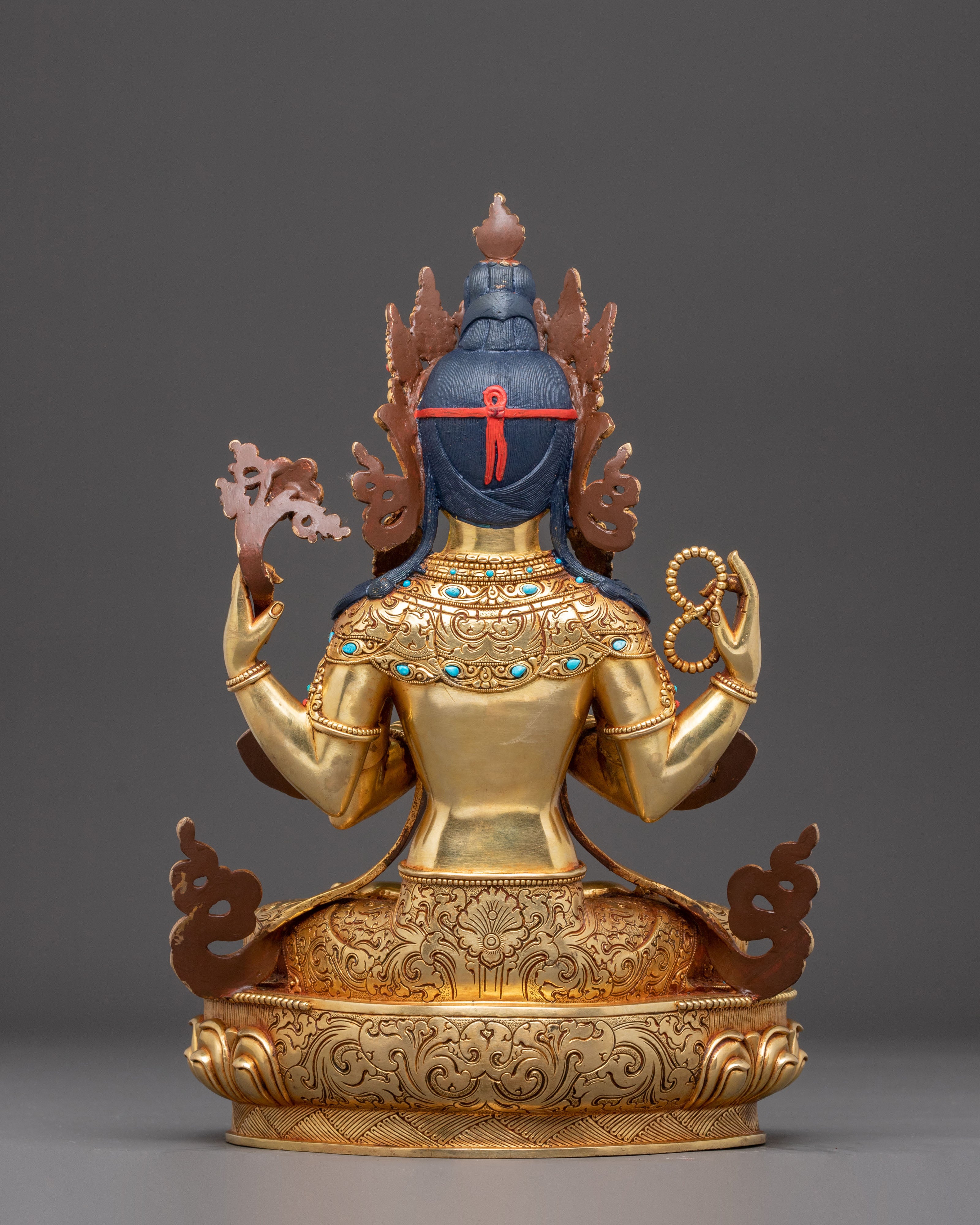 Bodhisattva of Compassion Chenrezig Handcrafted Statue | Avalokiteshvara