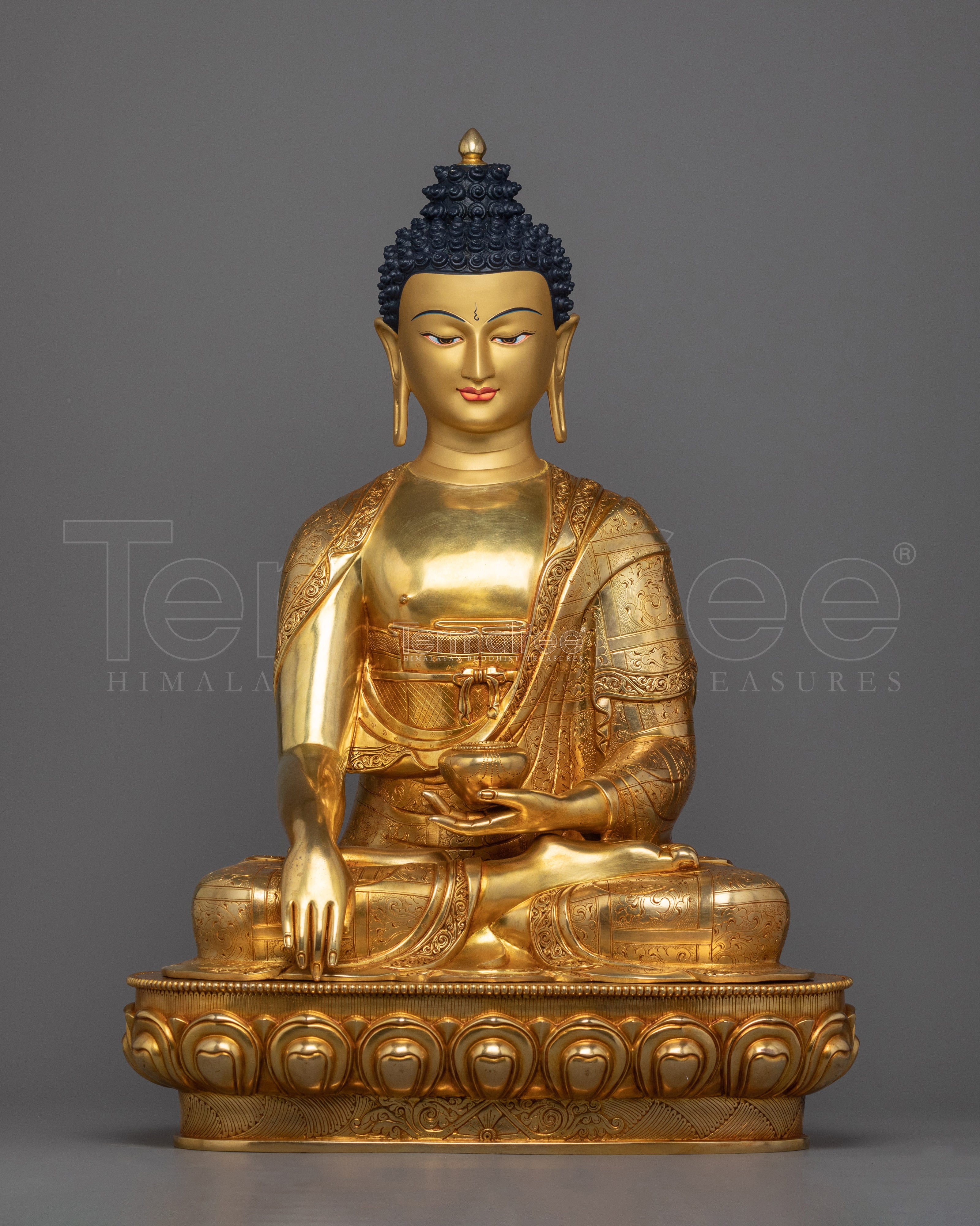 Fasting Buddha Shakyamuni Sculpture | Handcrafted Buddhist Statue for Meditation