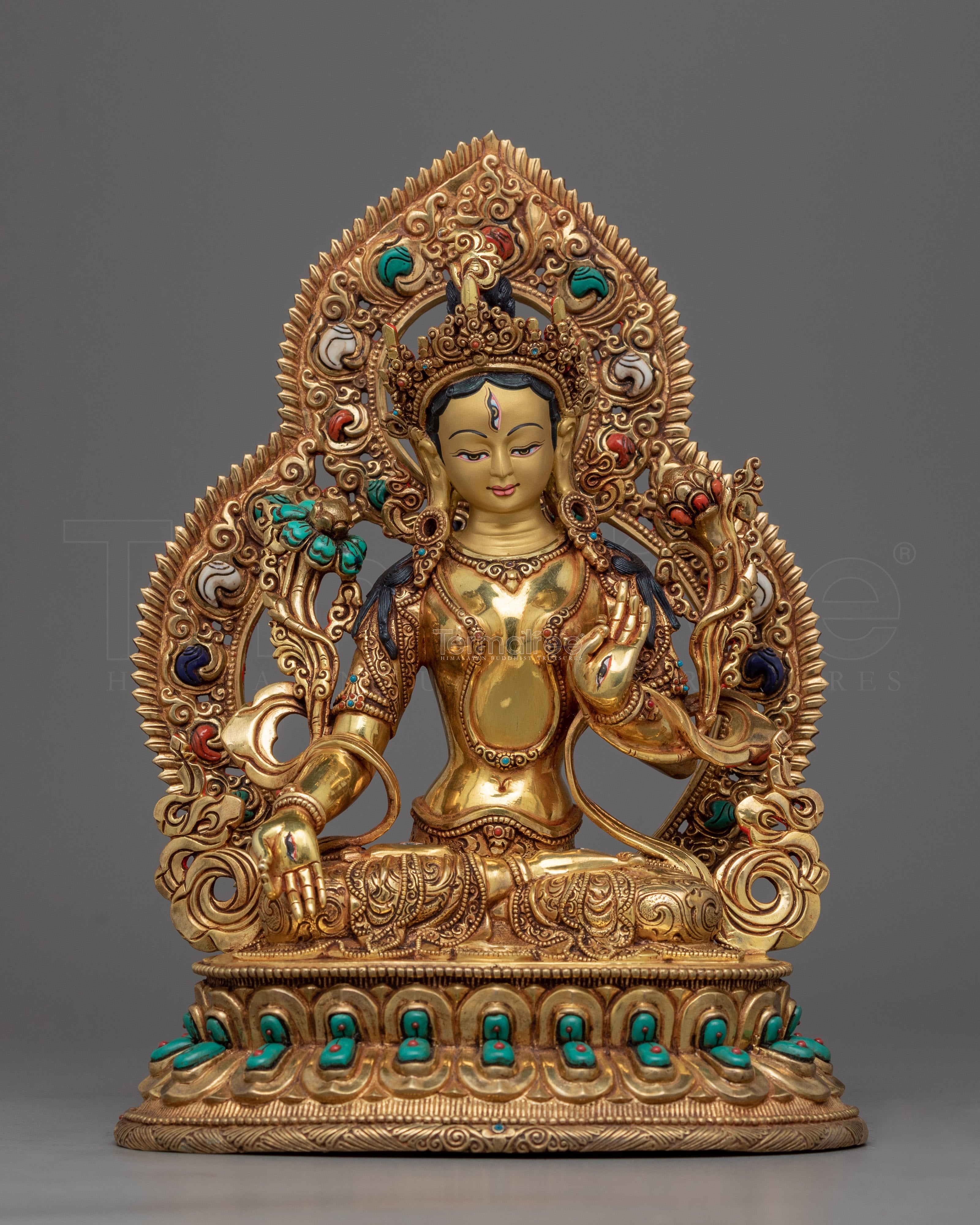Goddess White Tara Statue | Symbol of Compassion