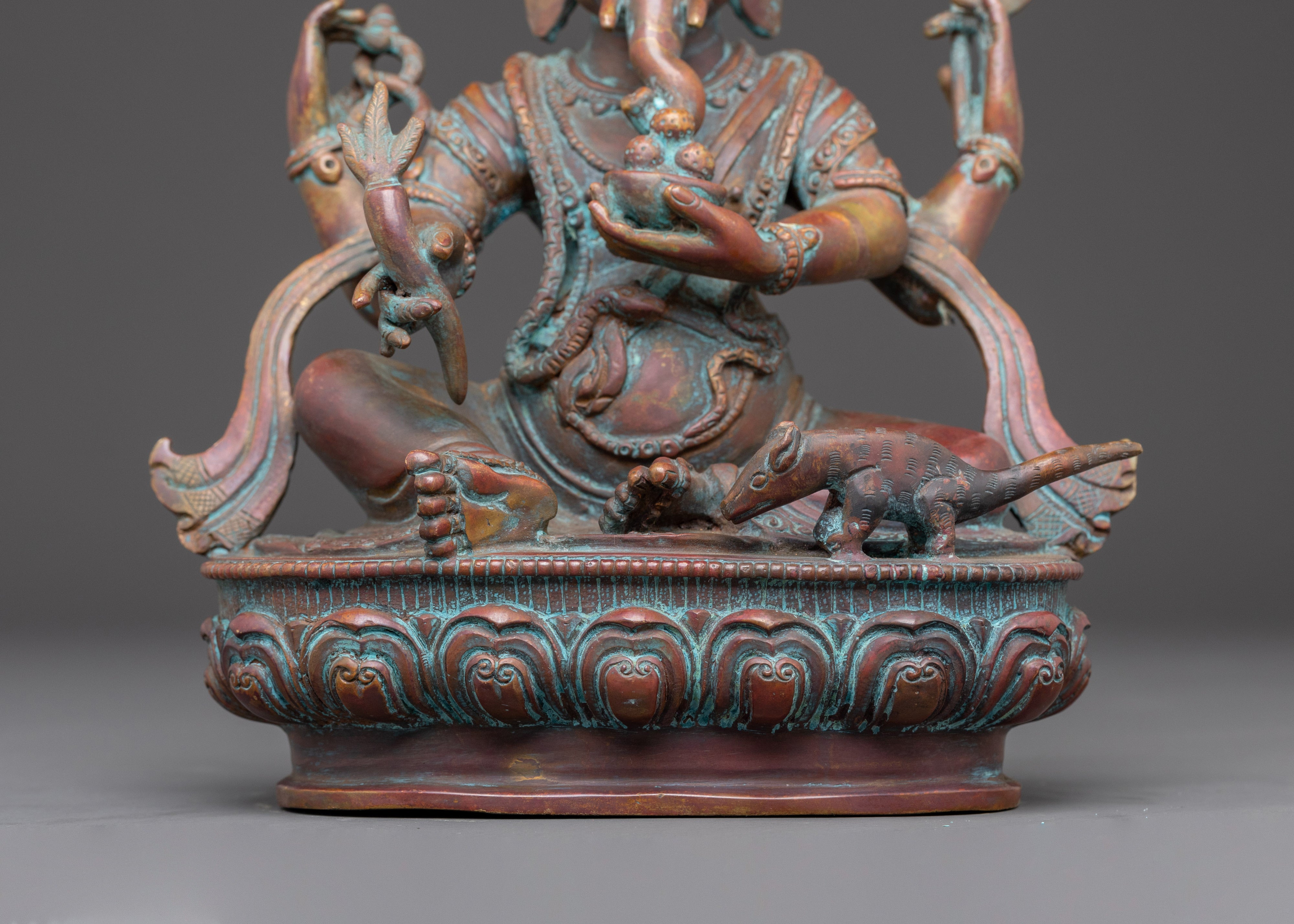 Handmade Statue of Lord Ganesha | Elephant Headed Deity