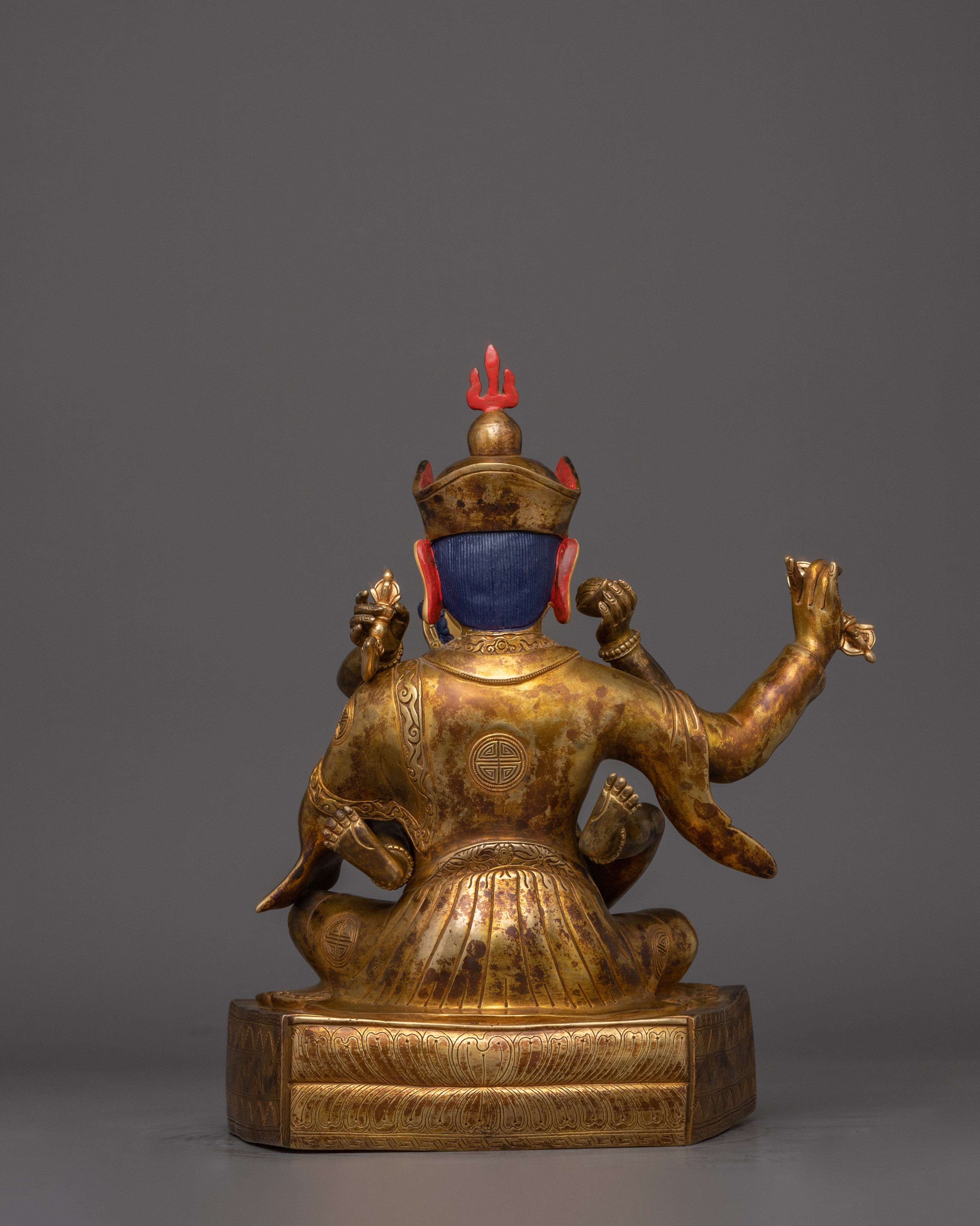 Padmasambhava Deity Guru Rinpoche with Consort | The Tantric Embrace