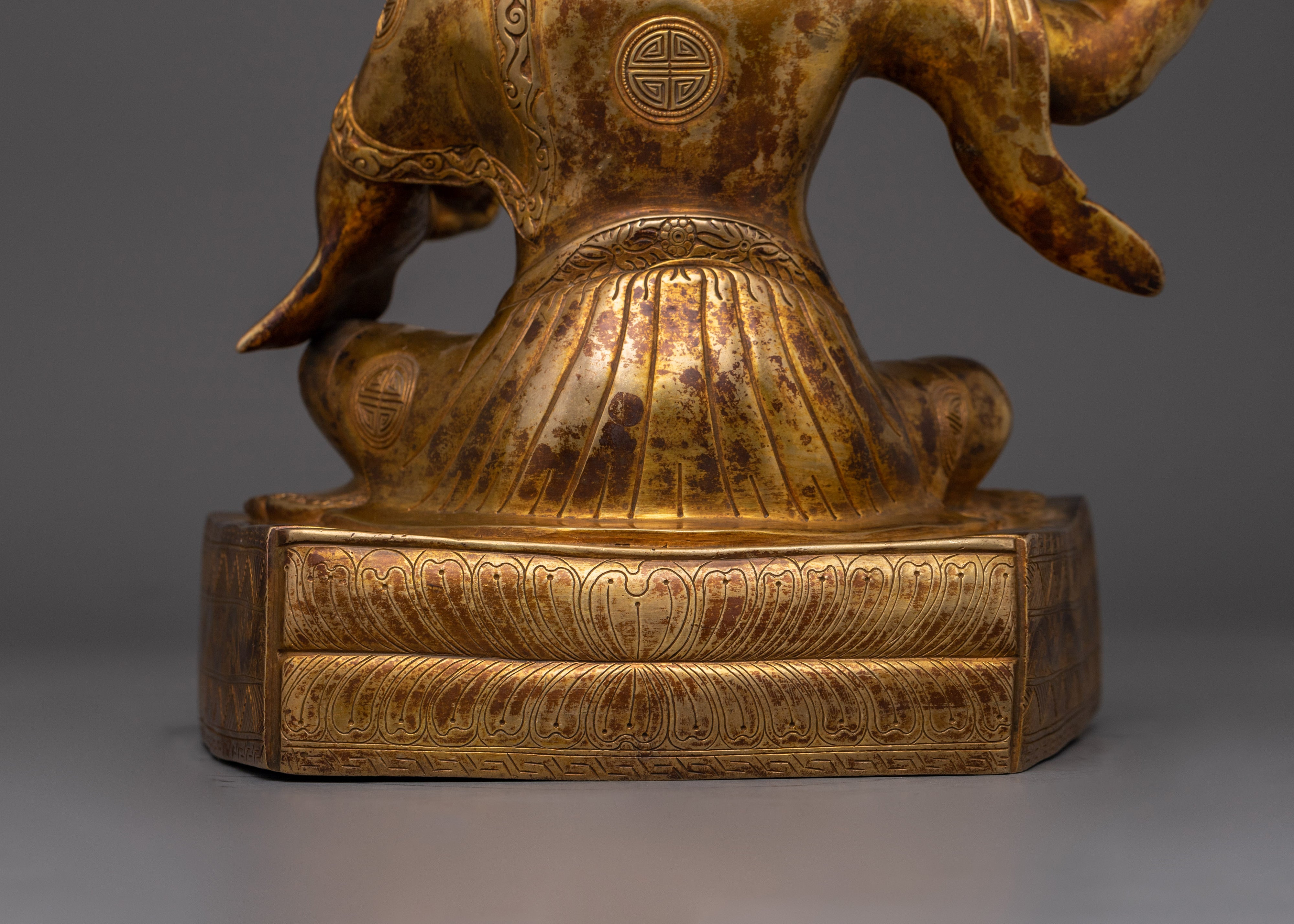 Padmasambhava Deity Guru Rinpoche with Consort | The Tantric Embrace