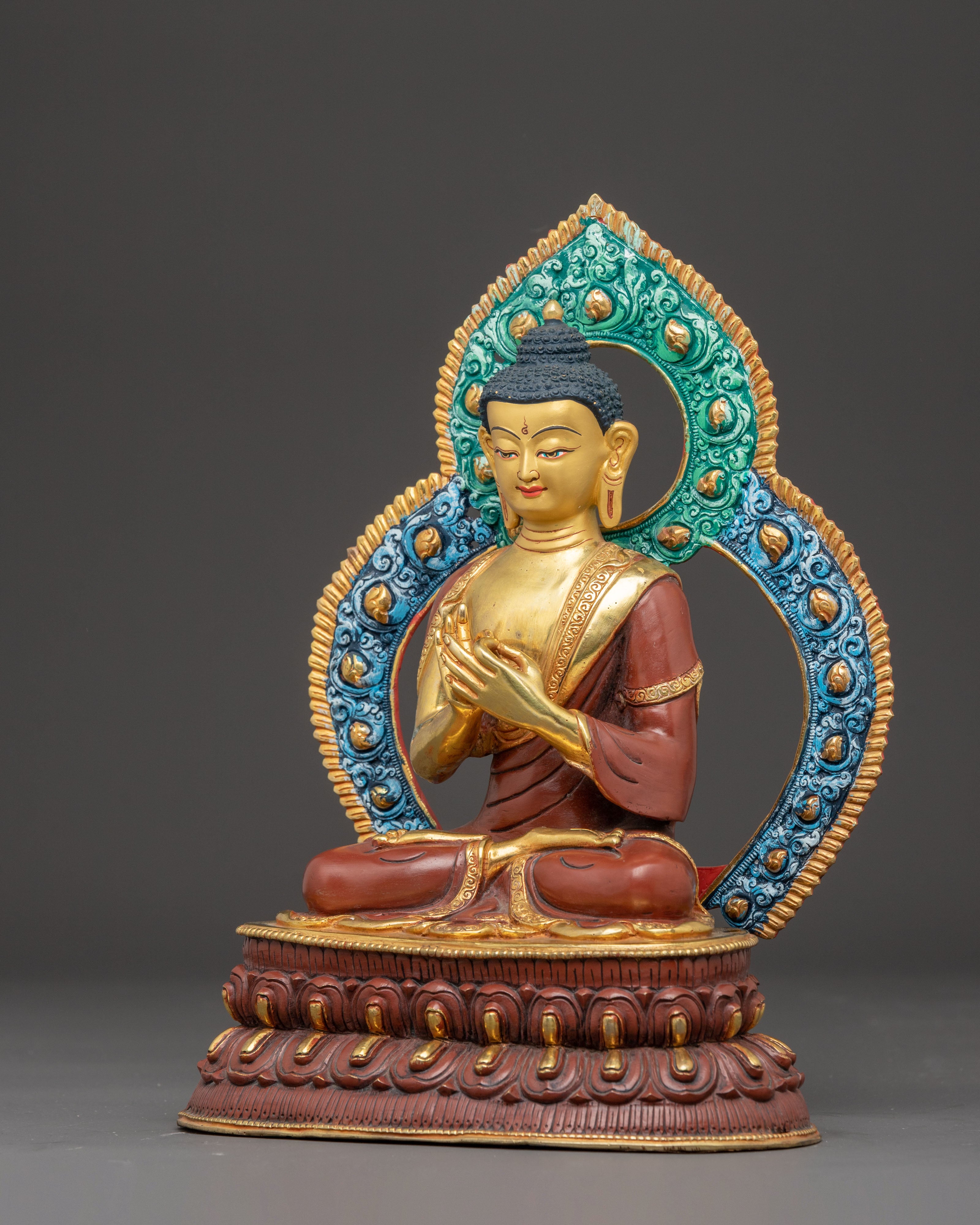 Handmade Himalayan Vairocana Statue | Cosmic Enlightened Teacher