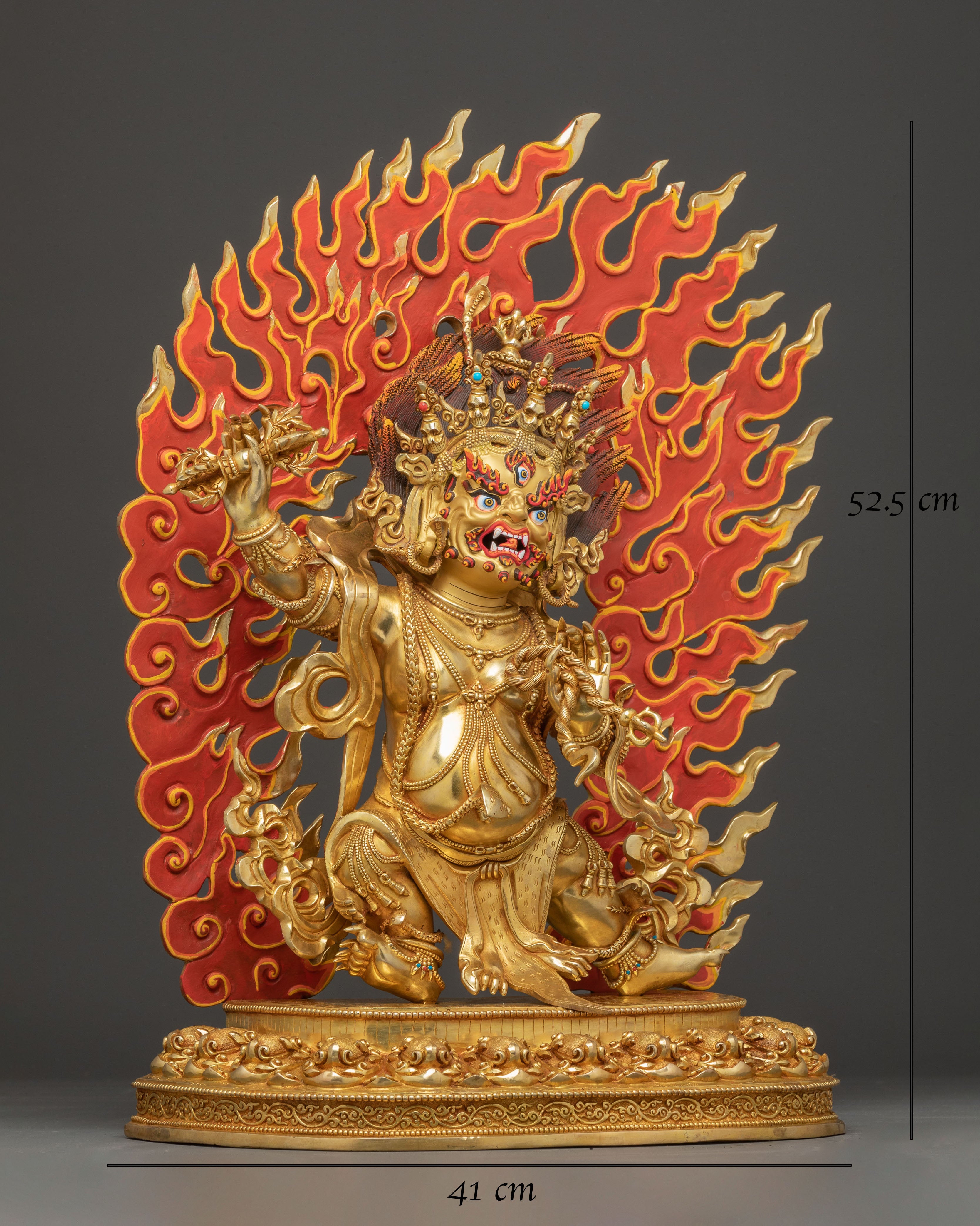 Handcrafted Statue of Bodhisattva Vajrapani | The Protector of Dharma