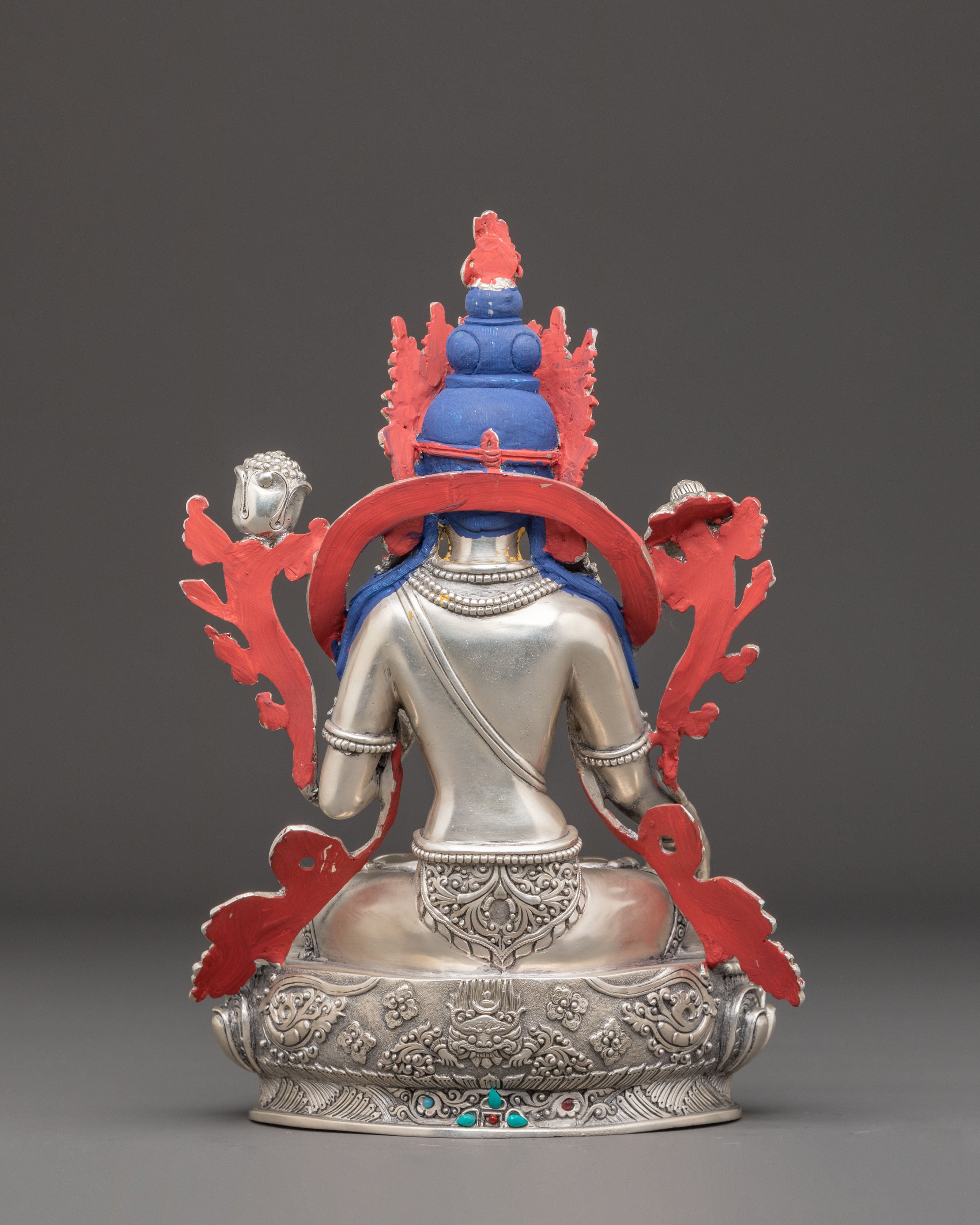 Silver Sita Tara Handmade Statue | Tibetan Buddhist Art