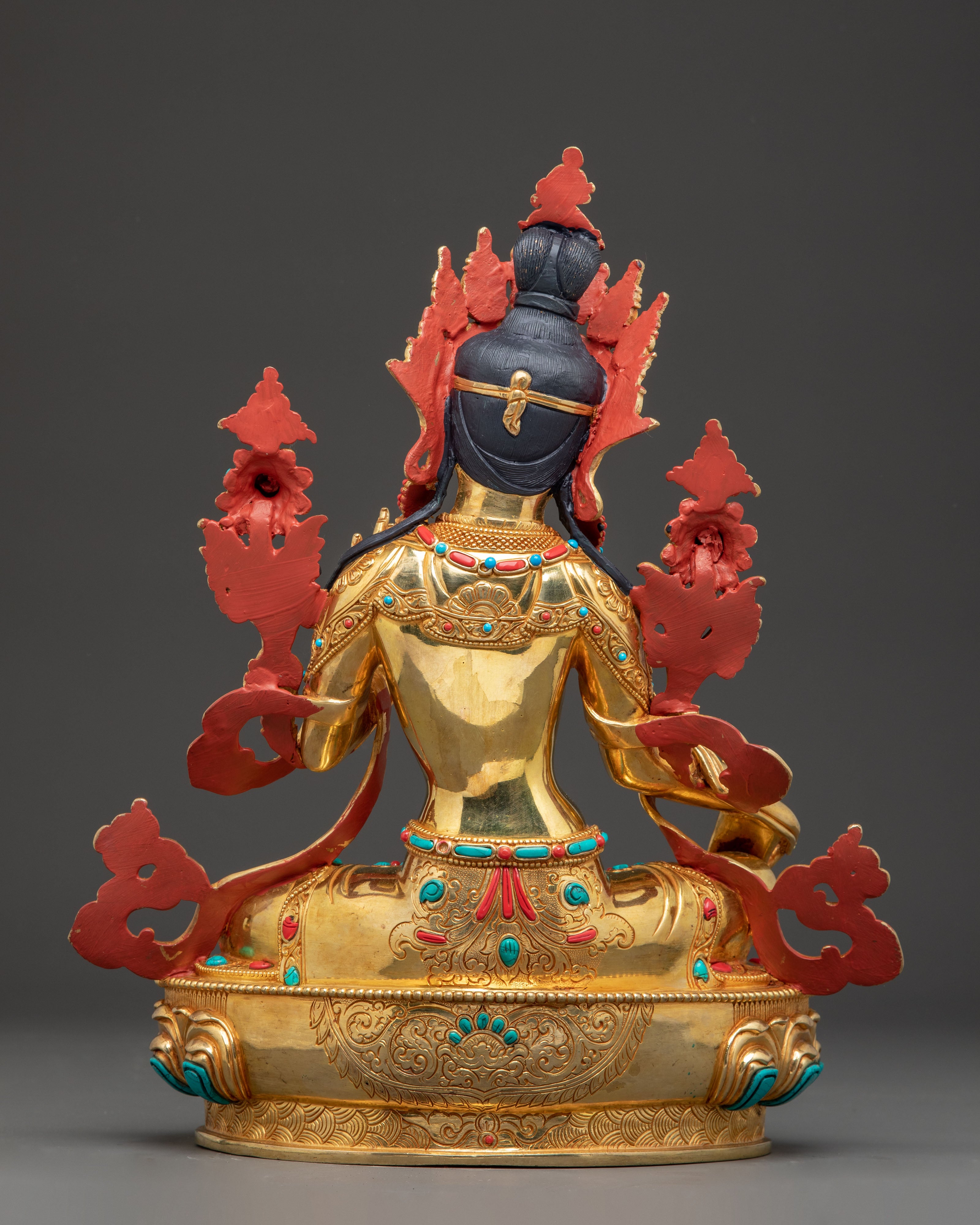 Handmade Radiant Statue of Shyama Tara | Mother of All Buddhas