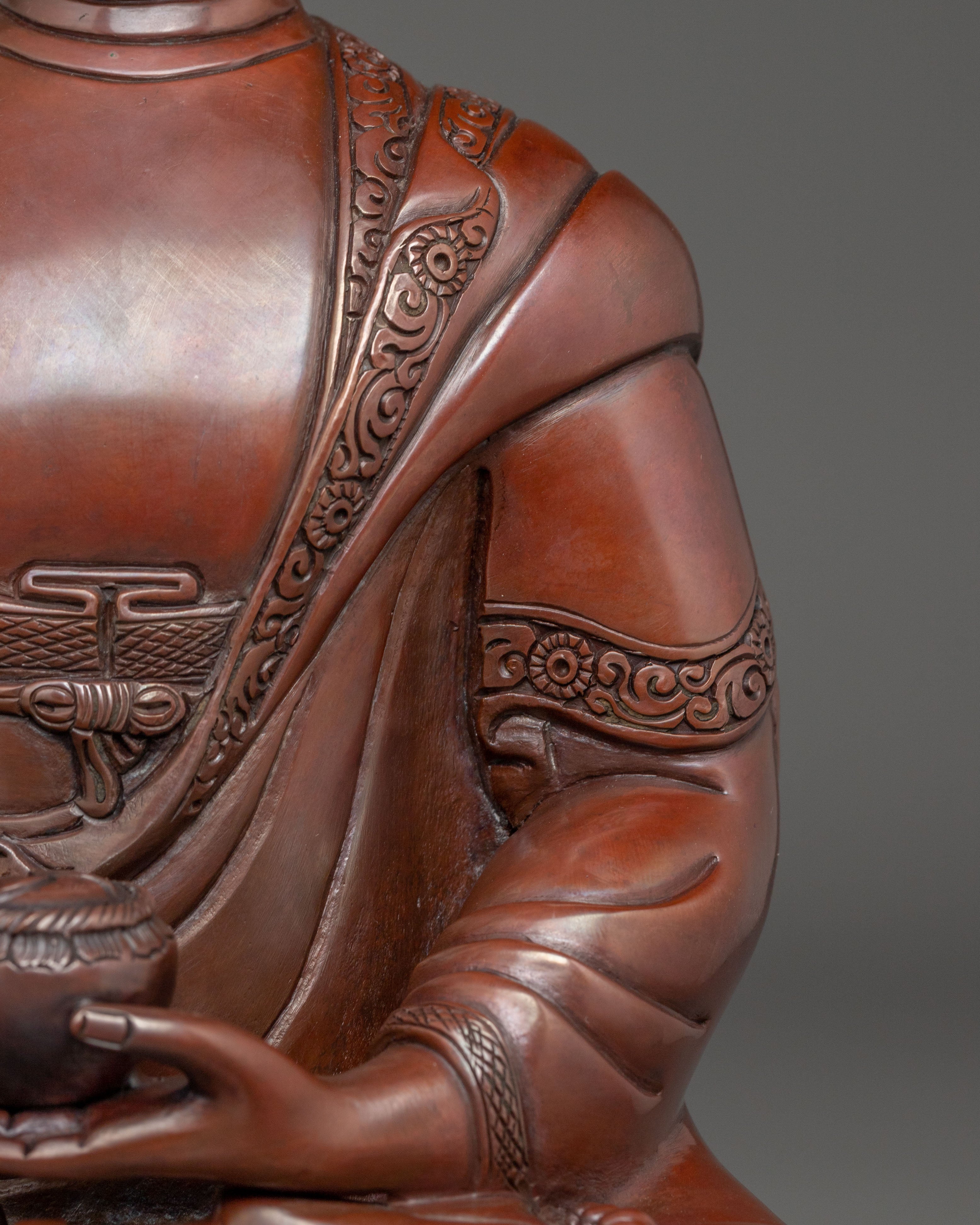 Sacred Handmade Figurine of Shakyamuni Buddha | Historical Buddha