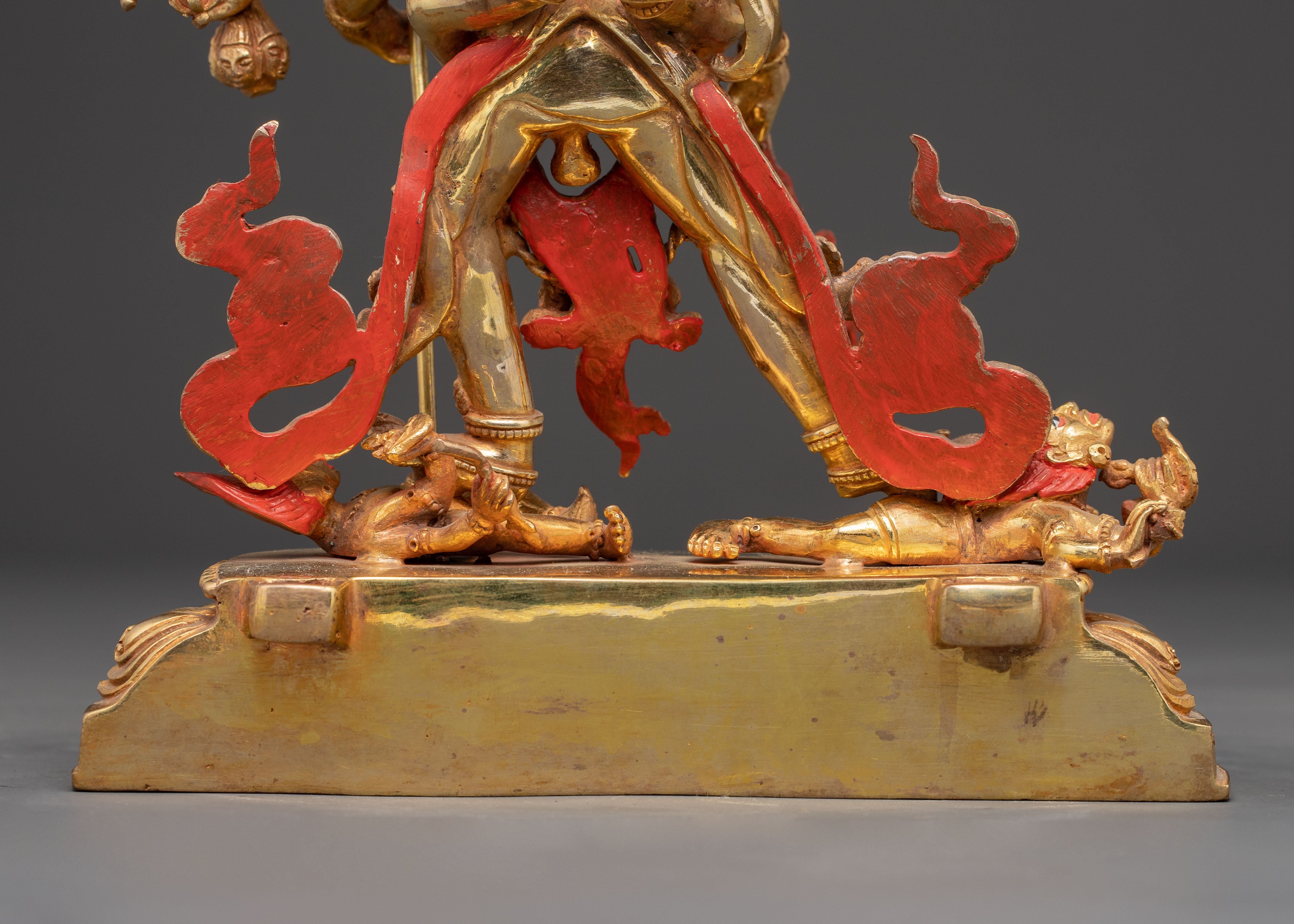 Chakrasambhara Tantric Deity Sculpture | Ritual Practice and Sacred Altar