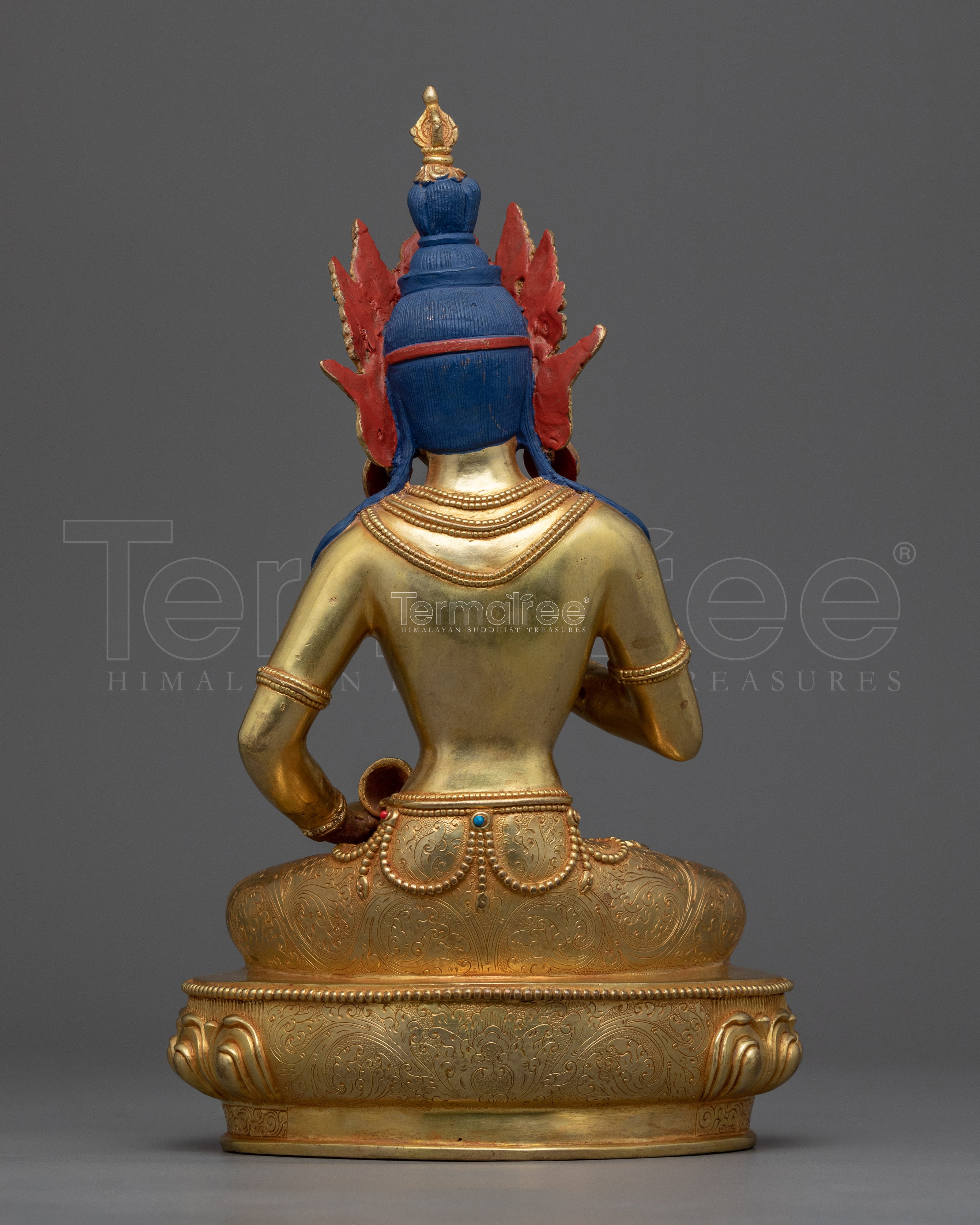 Vajrasattva Mantra Practice Sculpture | The Ideal Guru Artwork, Made in Nepal