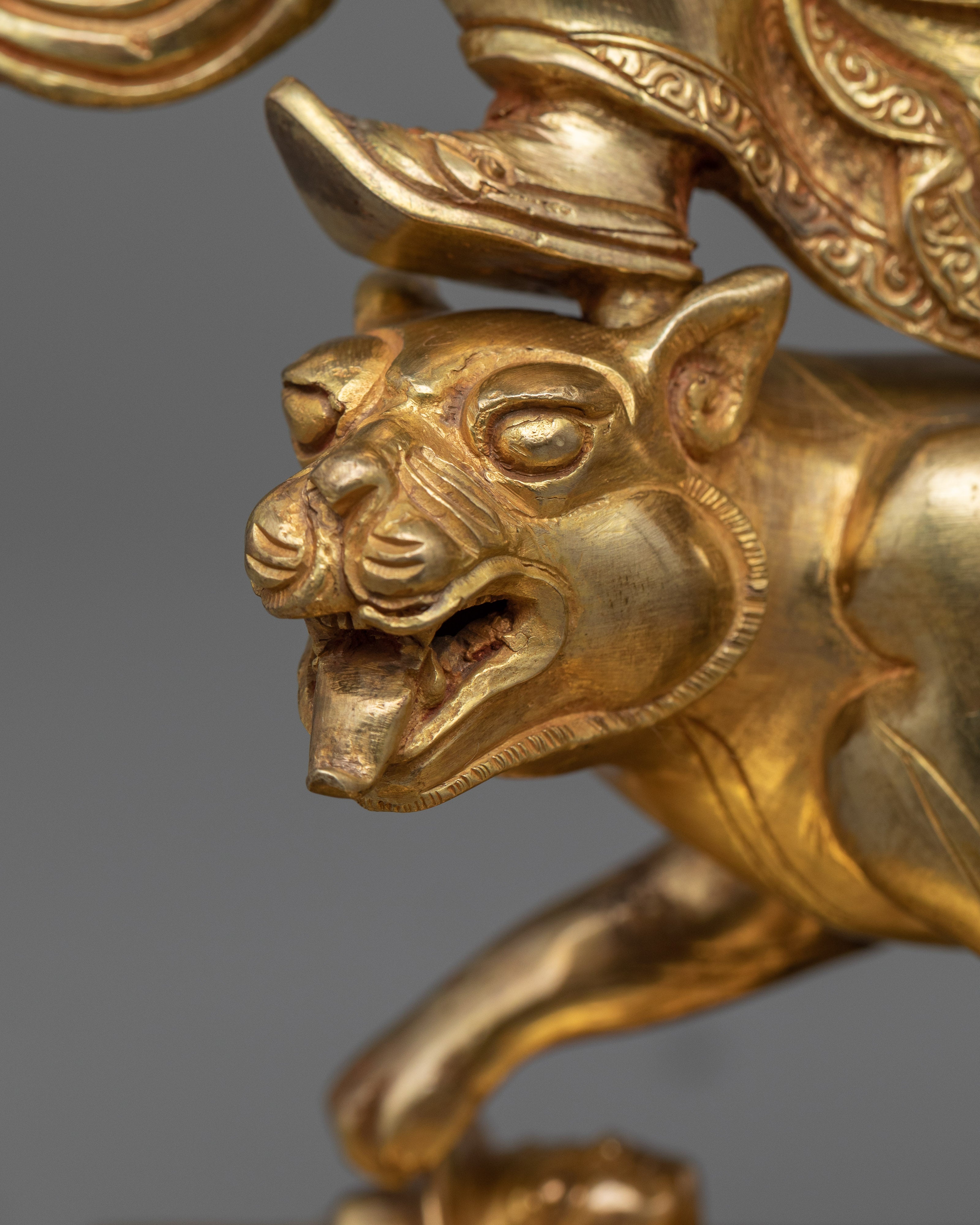 Dharma Treasure Dorje Drollo Statue | Beautifully Hand-carved Buddhist Art