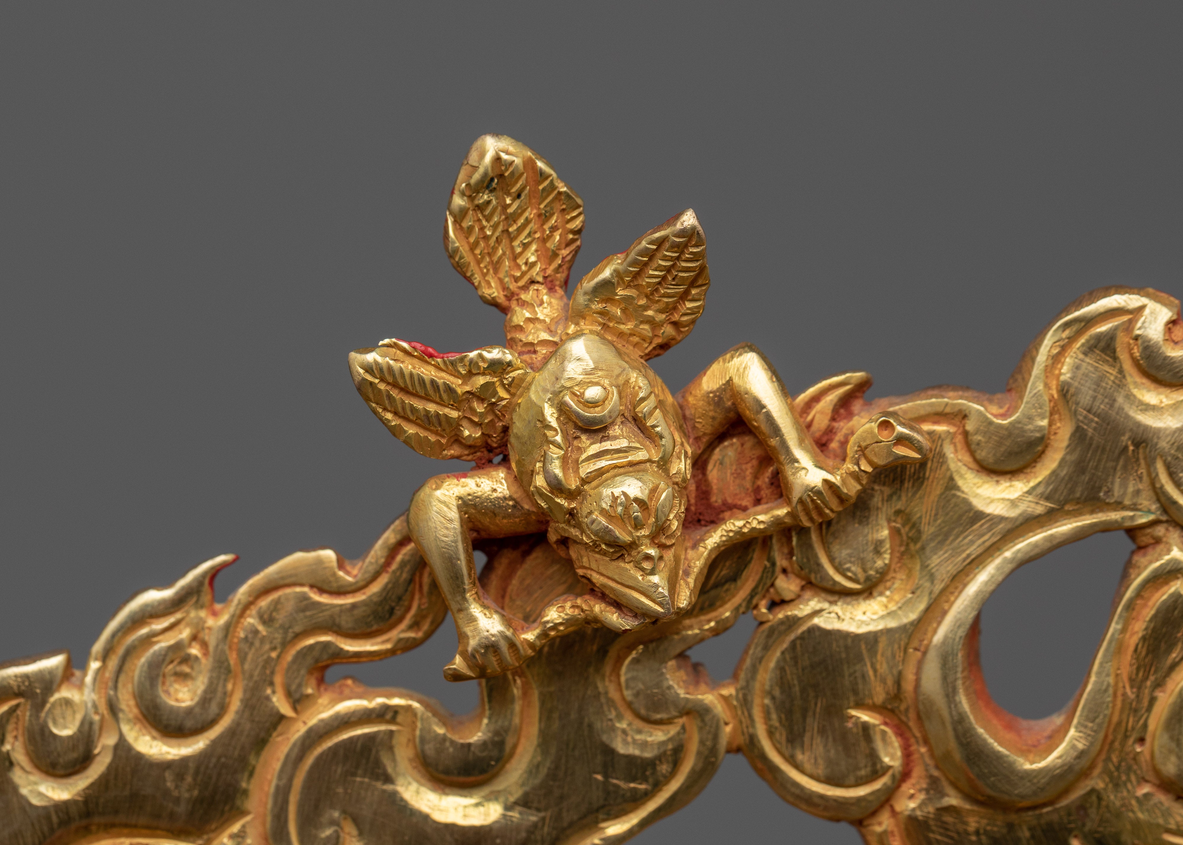 Dharma Treasure Dorje Drollo Statue | Beautifully Hand-carved Buddhist Art