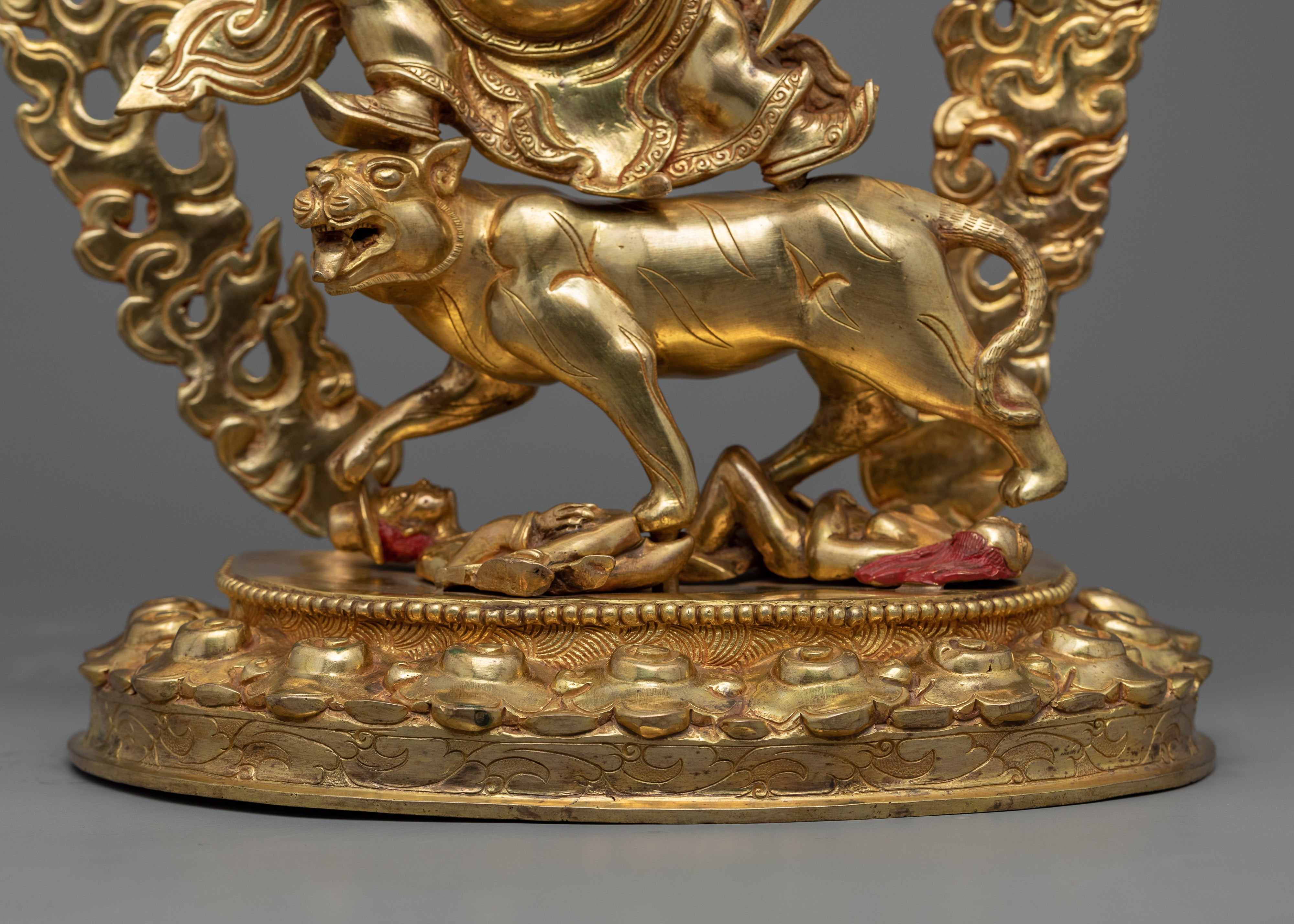 Dharma Treasure Dorje Drollo Statue | Beautifully Hand-carved Buddhist Art