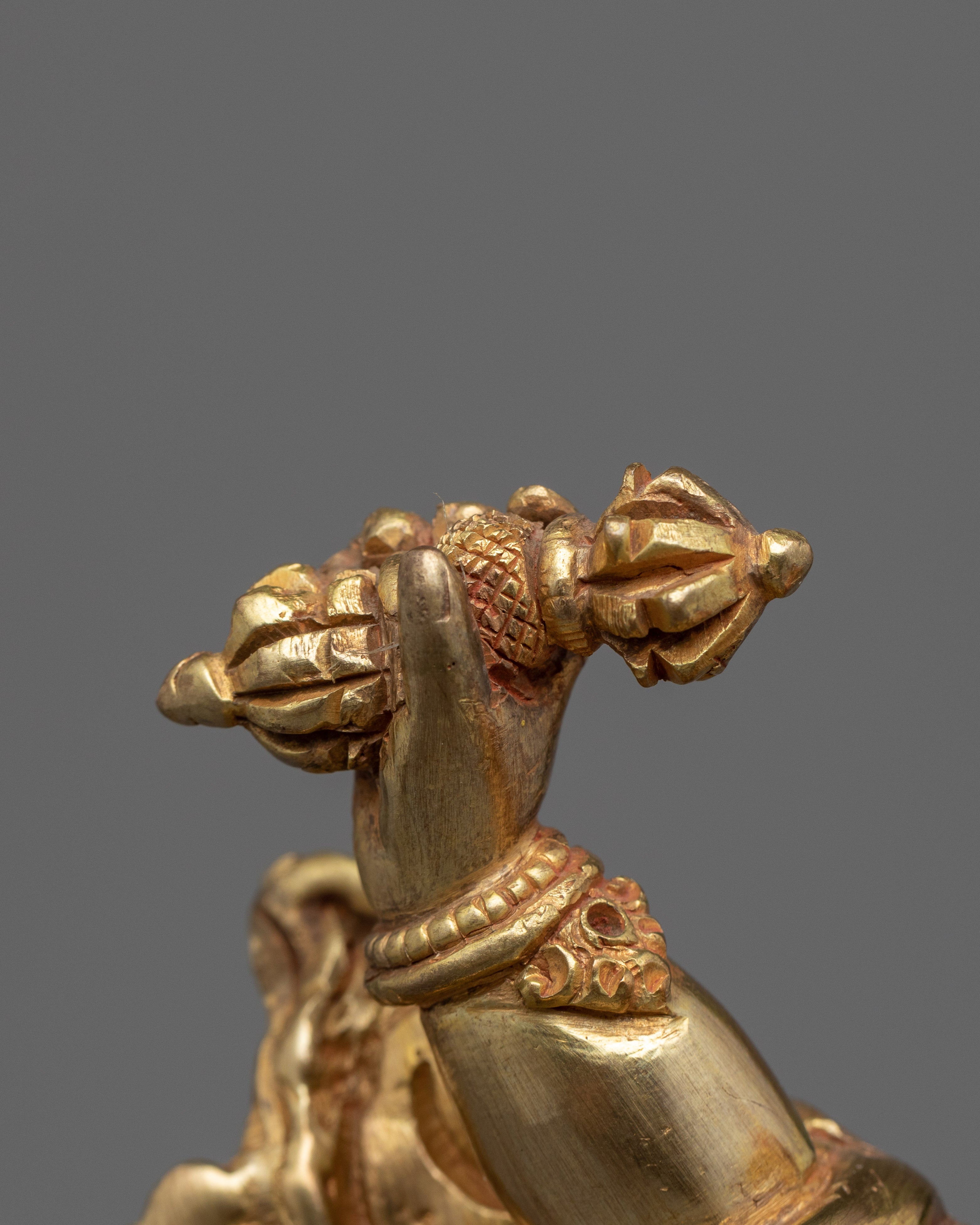 Dharma Treasure Dorje Drollo Statue | Beautifully Hand-carved Buddhist Art