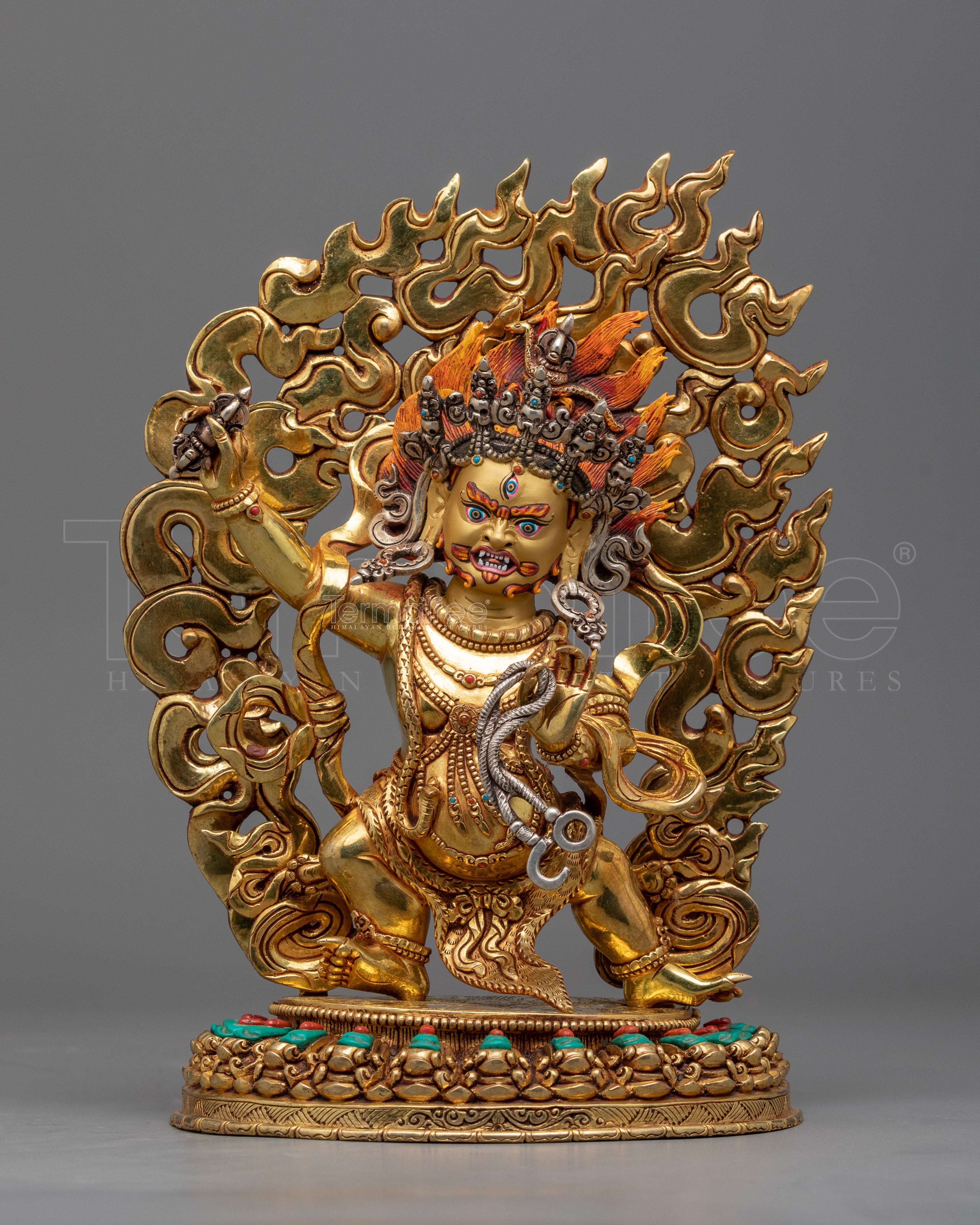 Vajrapani Statue for Meditation and Ritual | Traditional Buddhist Artwork