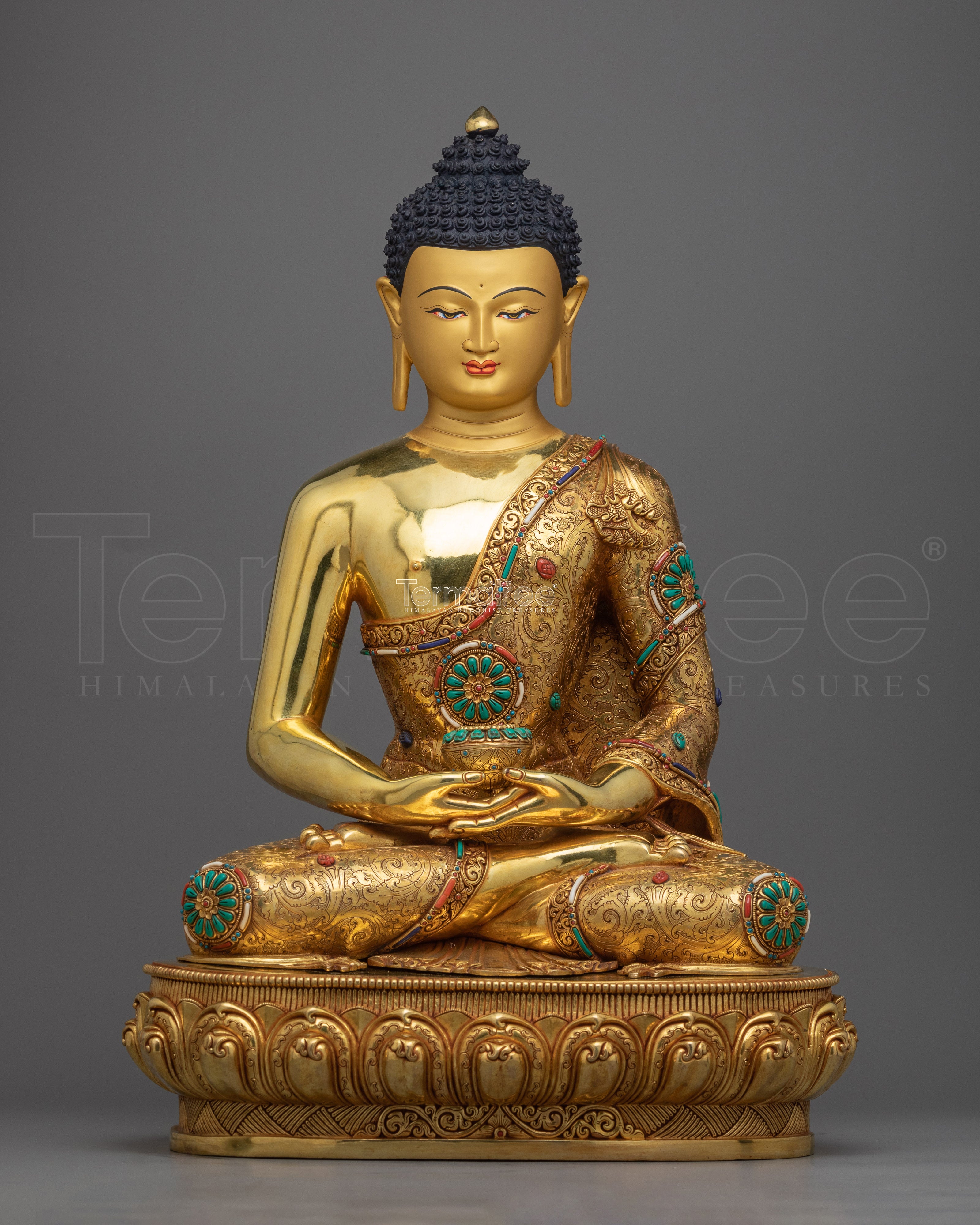 Namo Amitabha: The Buddha of Immeasurable Light and Life | Himalayan Handcrafted Statue