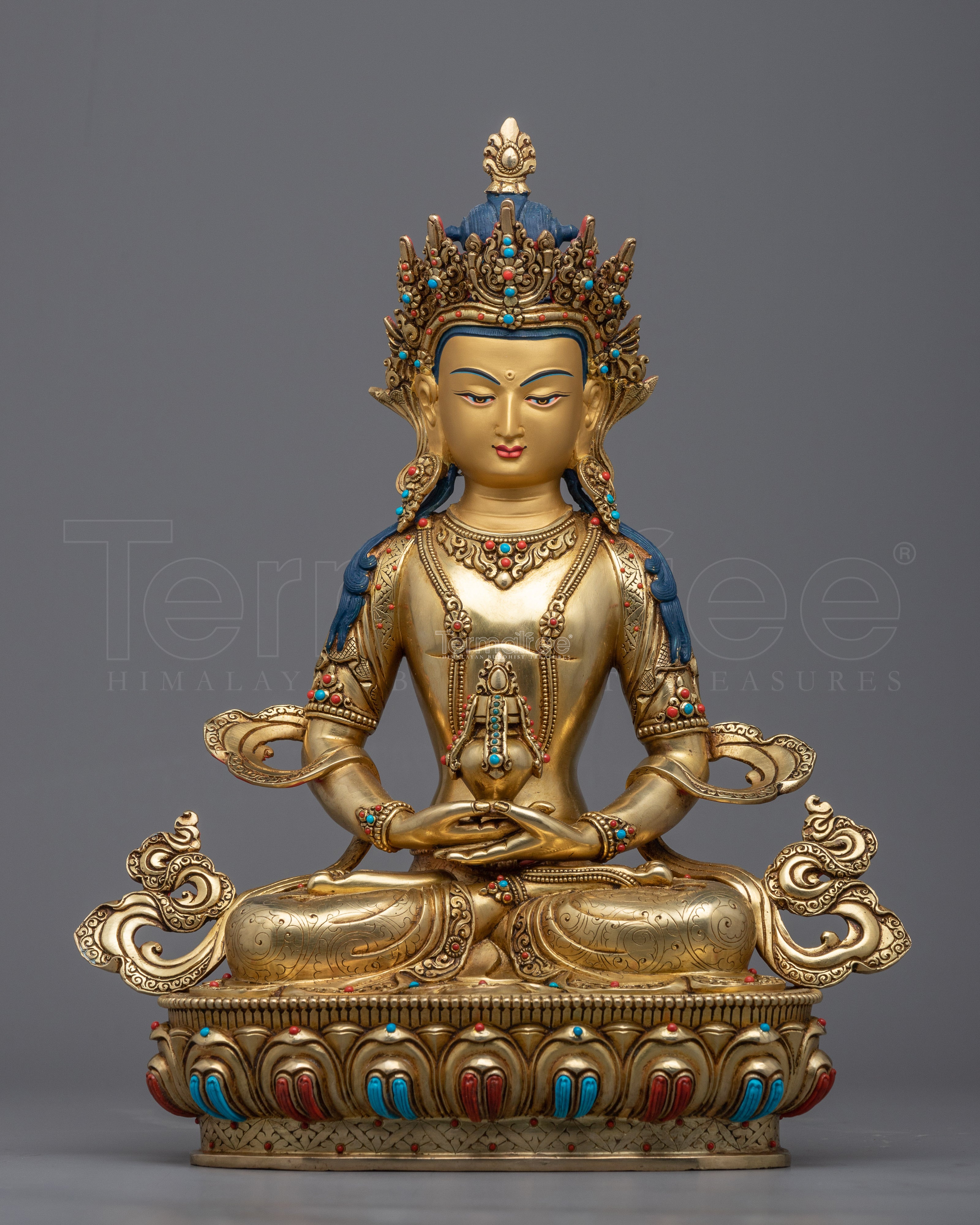 Amitayus Tibetan Statue | The Buddha of Infinite Life