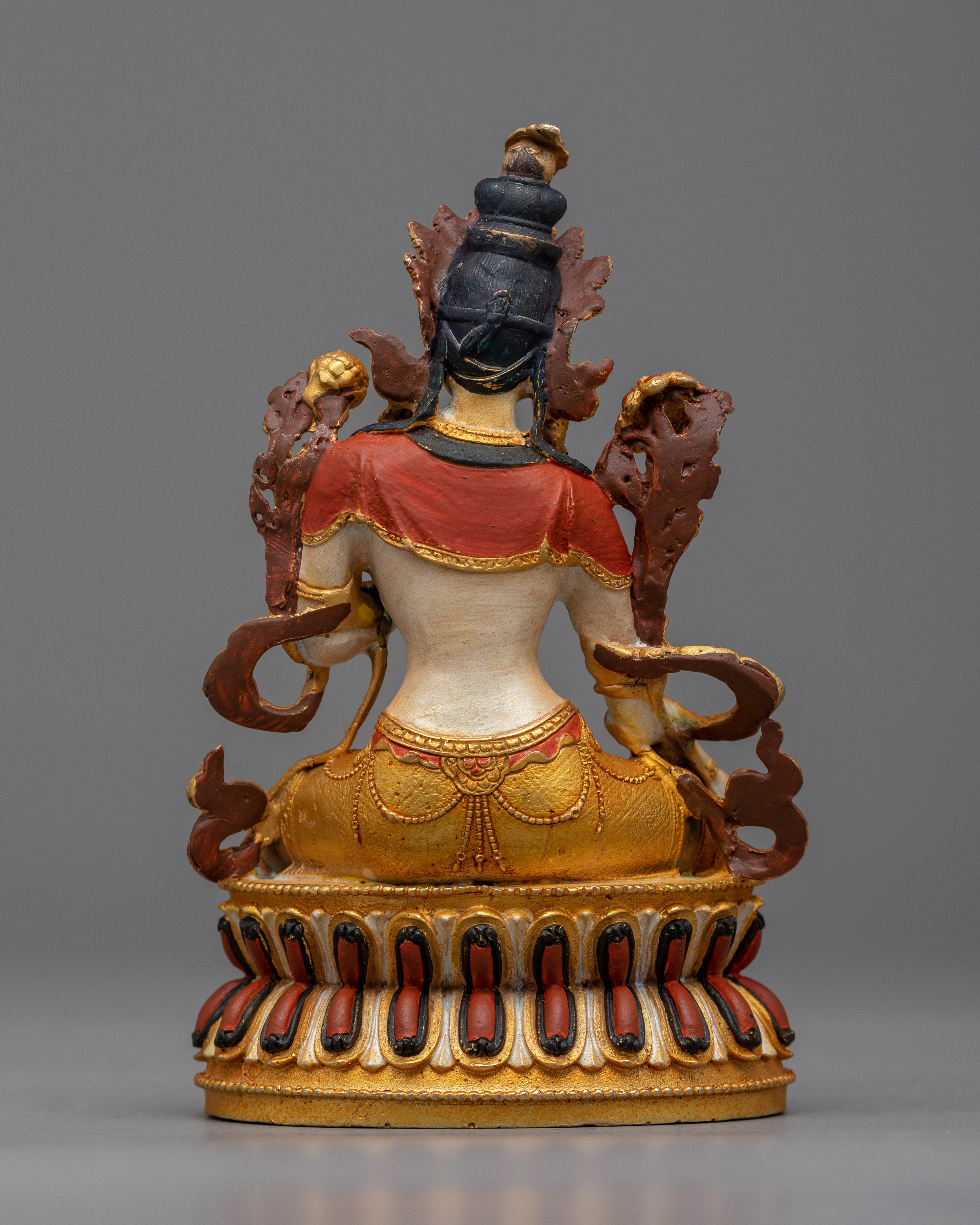 The Tiny White Tara Sculpture | An Exquisite Epitome of Compassion and Protection