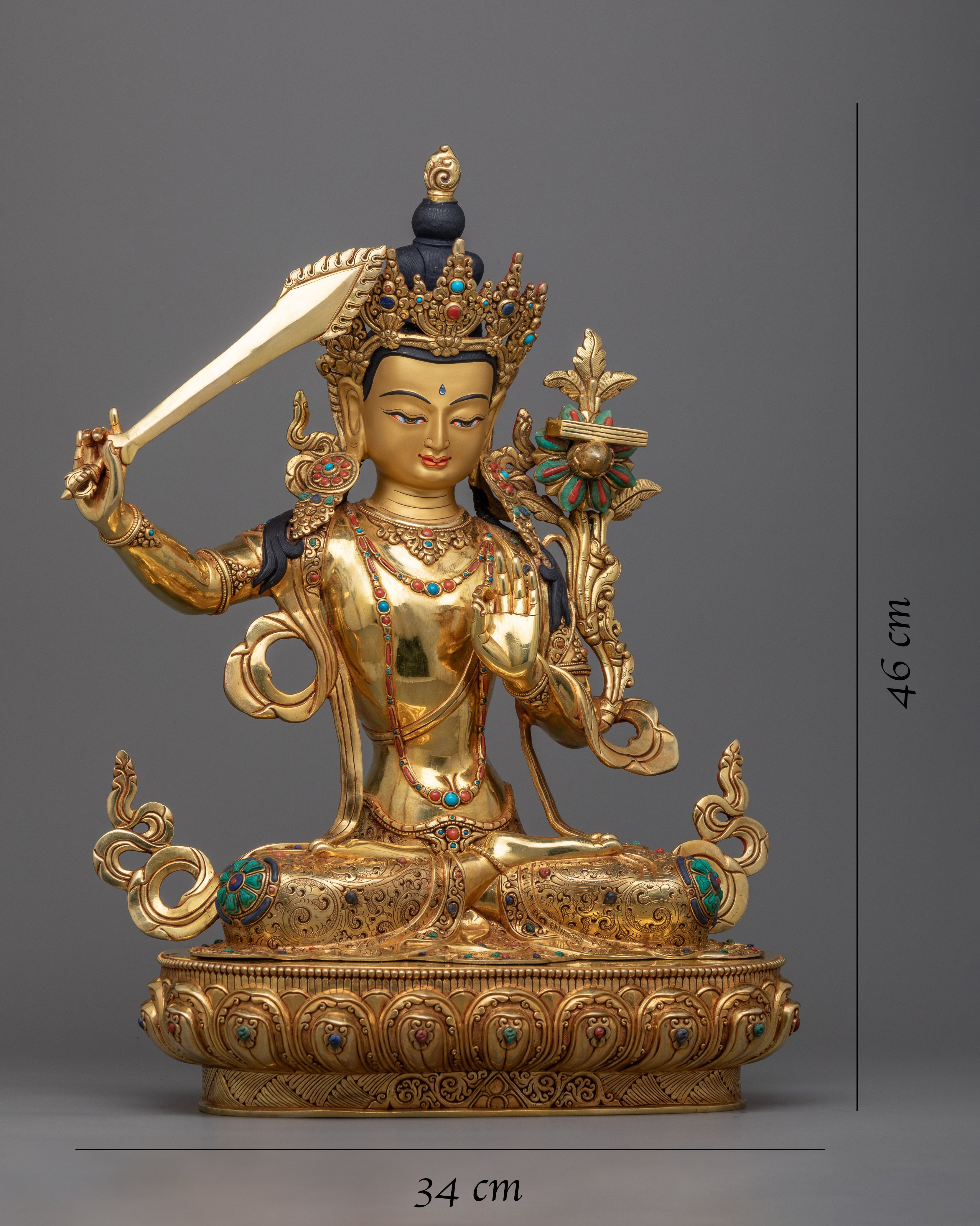 Jampelyang Image | The Embodiment of Wisdom and Knowledge