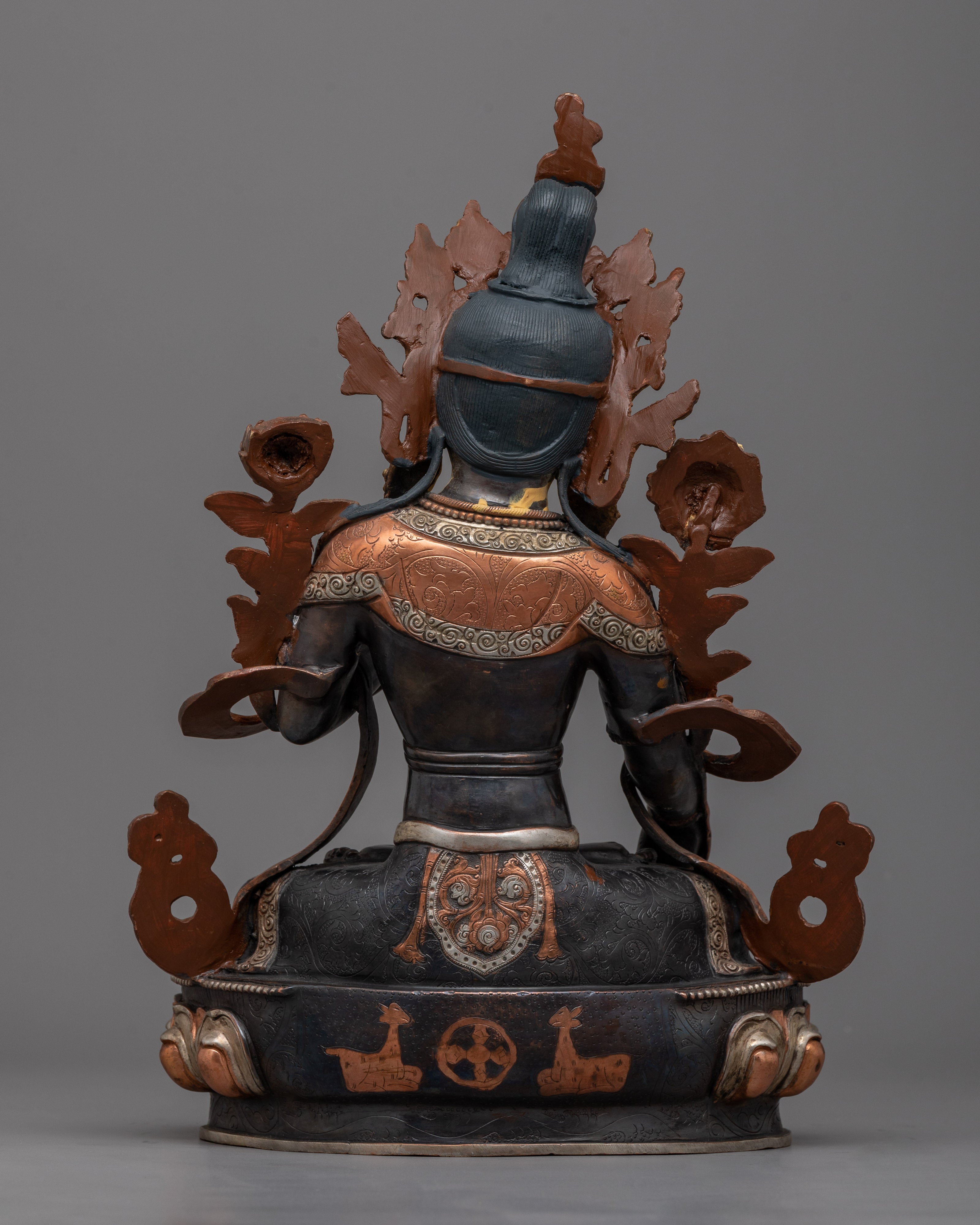 White Tara Buddhist Goddess | Embrace Compassion and Longevity with this Exquisite Tibetan Buddhist Statue