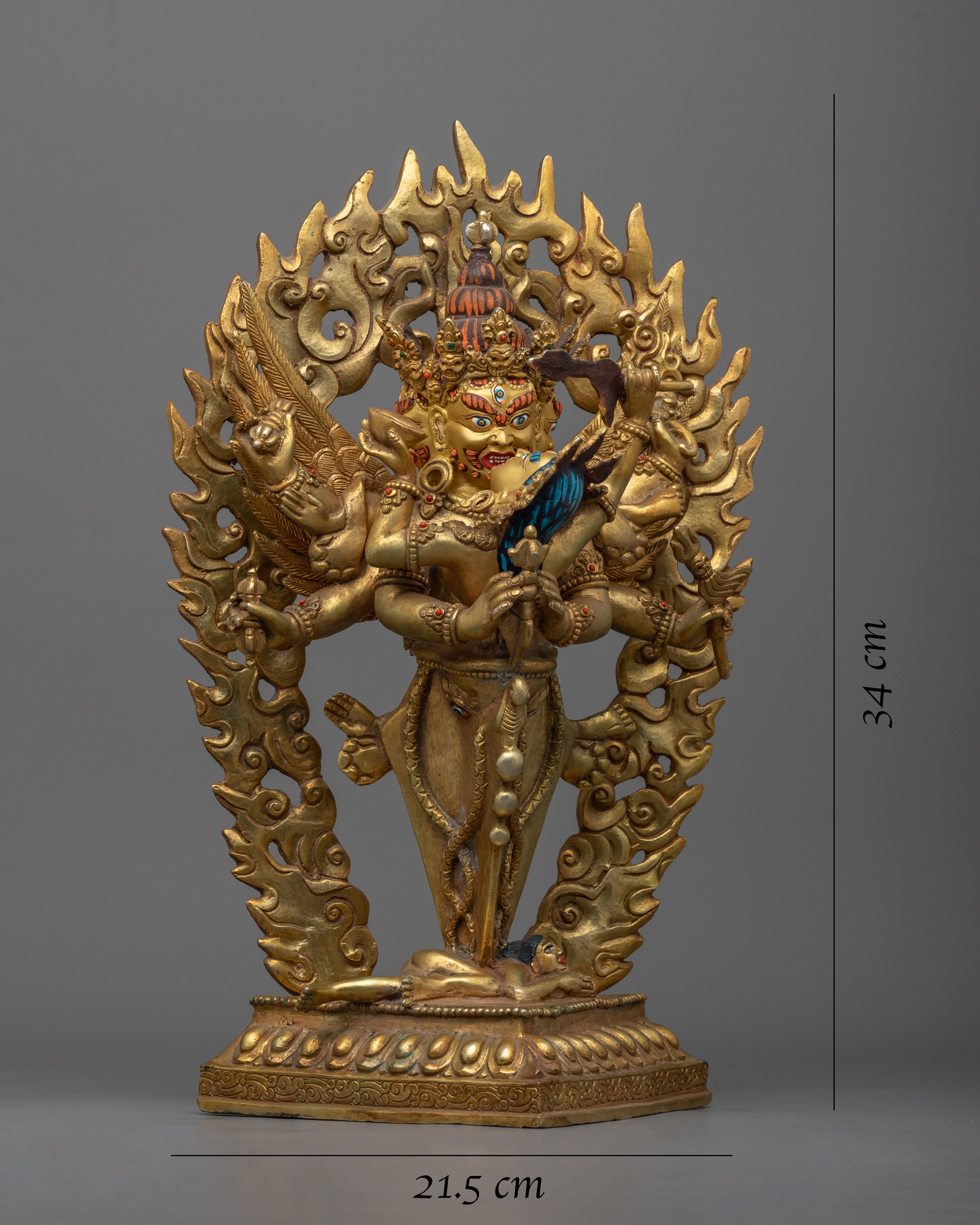 Powerful Dorje Phurba Vajrakilaya Statue | A Symbol of Spiritual Transformation and Protection