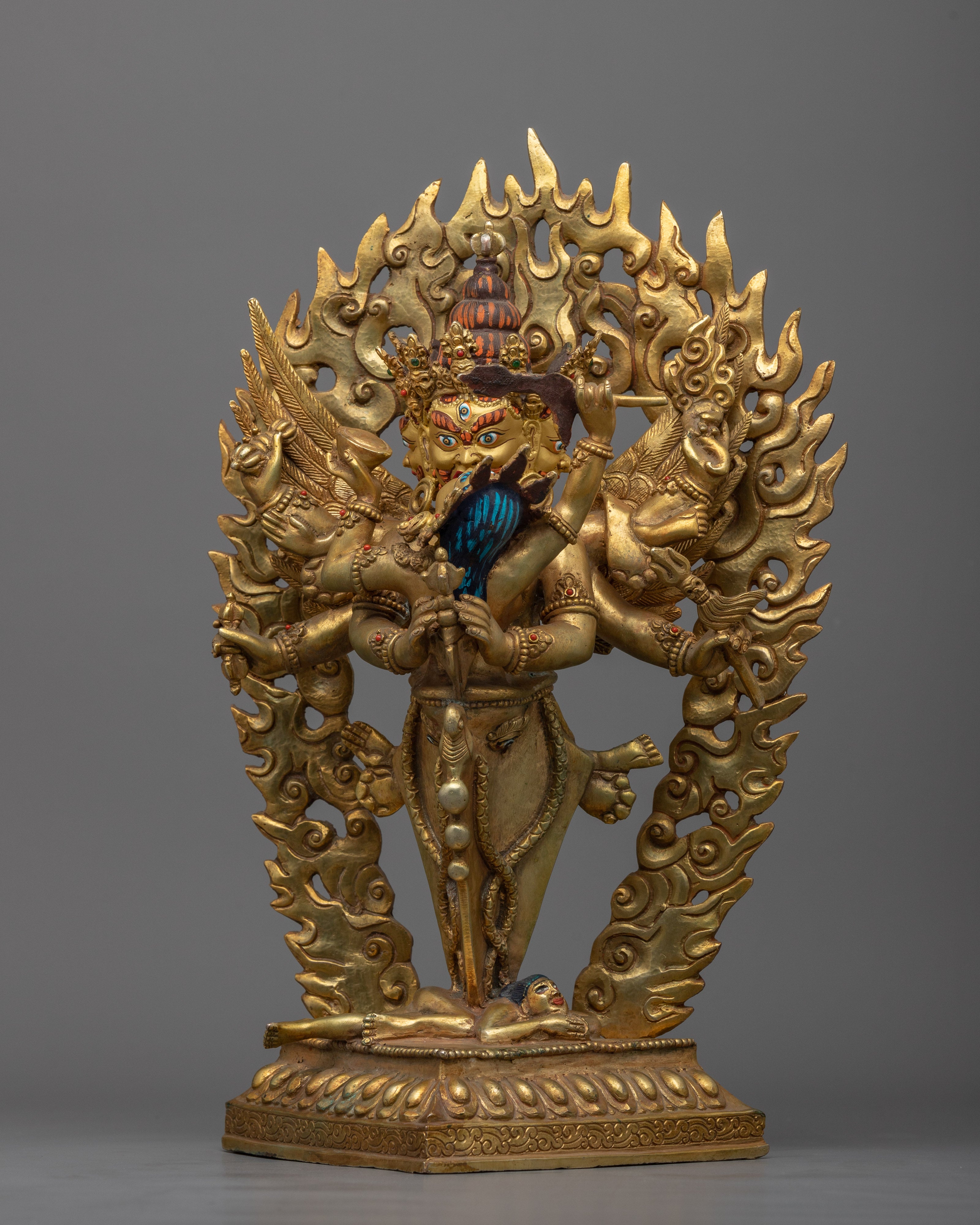 Powerful Dorje Phurba Vajrakilaya Statue | A Symbol of Spiritual Transformation and Protection