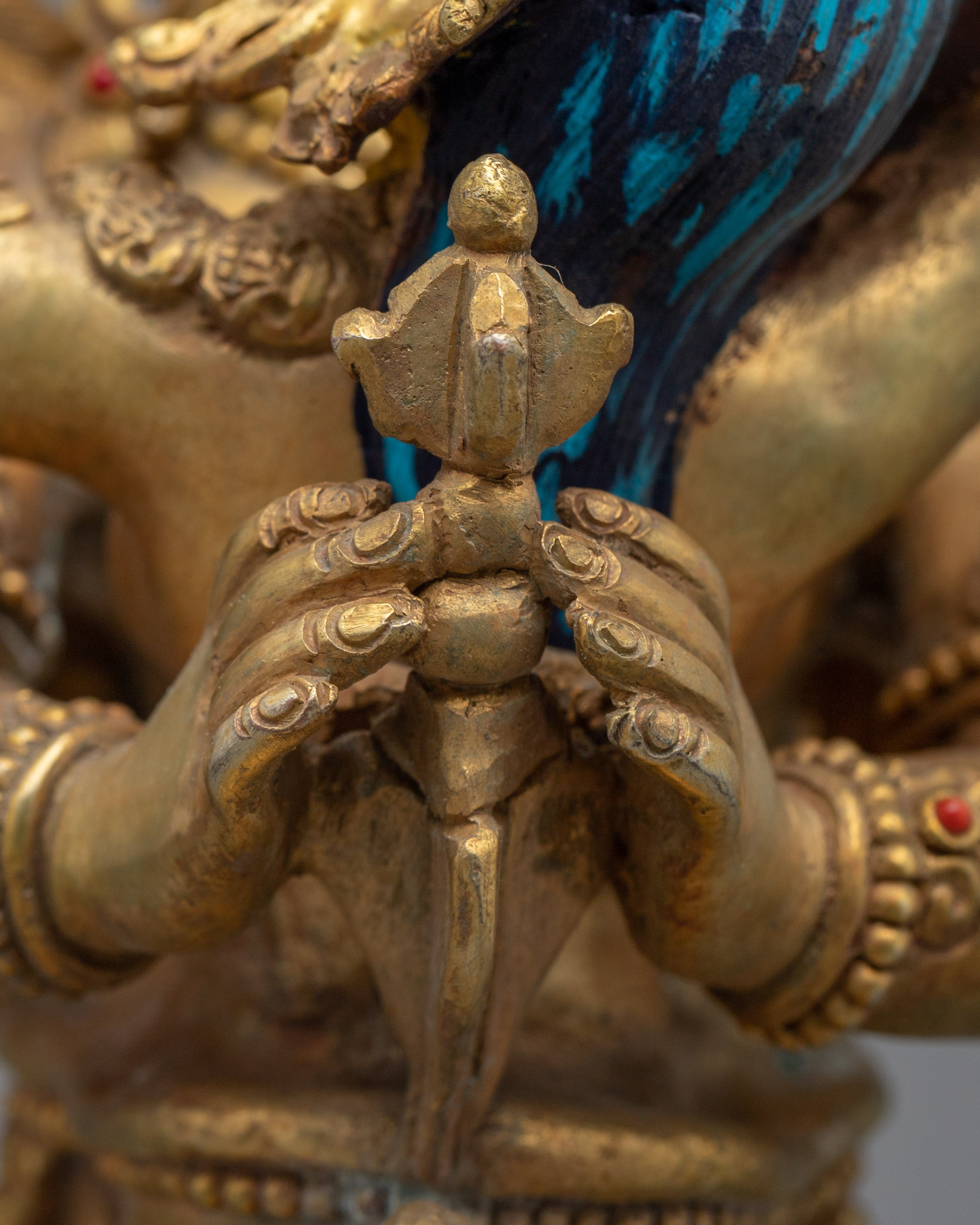 Powerful Dorje Phurba Vajrakilaya Statue | A Symbol of Spiritual Transformation and Protection