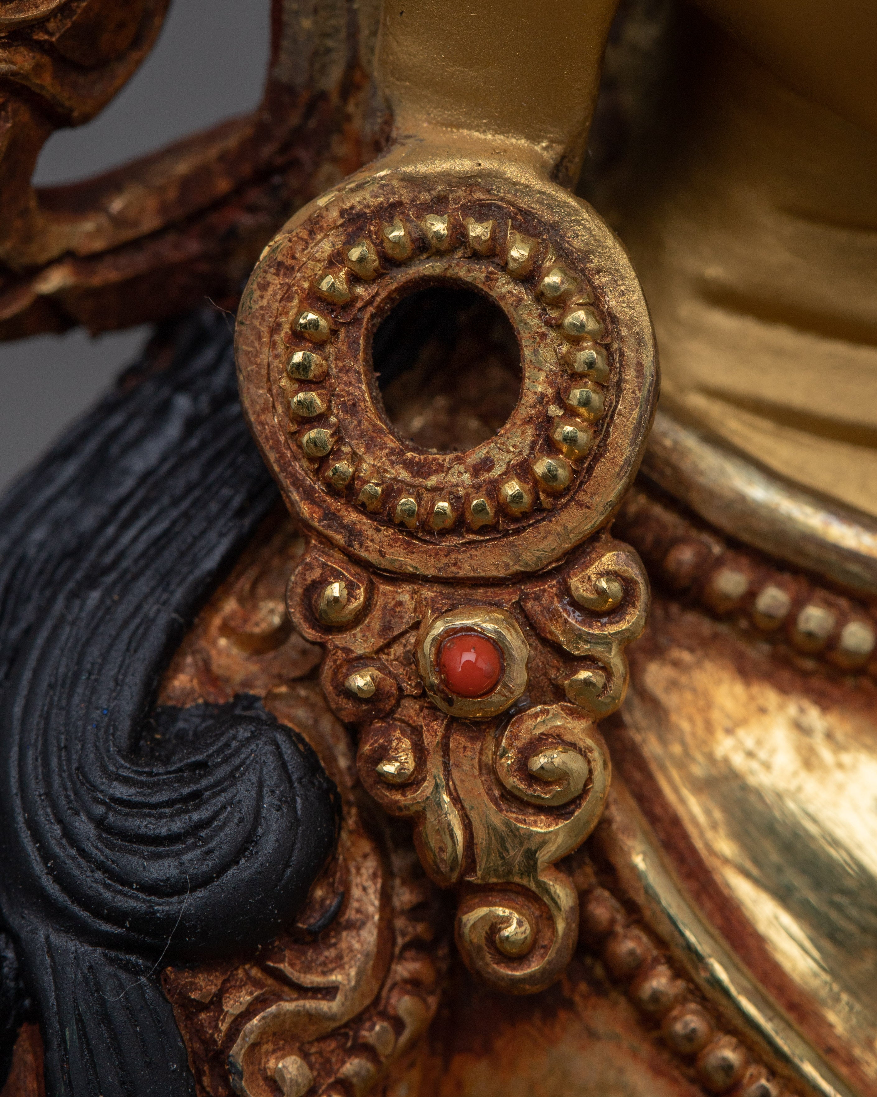 Dukar Prayer Gold Statue | Beautiful Craftmanship of Nepali Artist