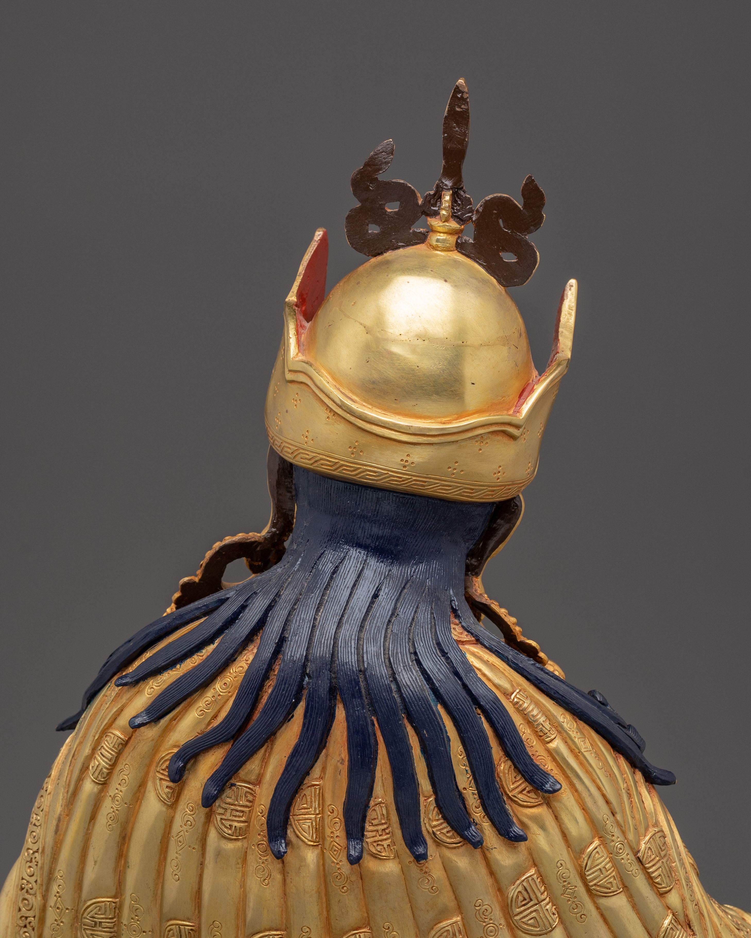 Handcrafted Spiritual Statue of Guru Rinpoche | Lotus-Born Master