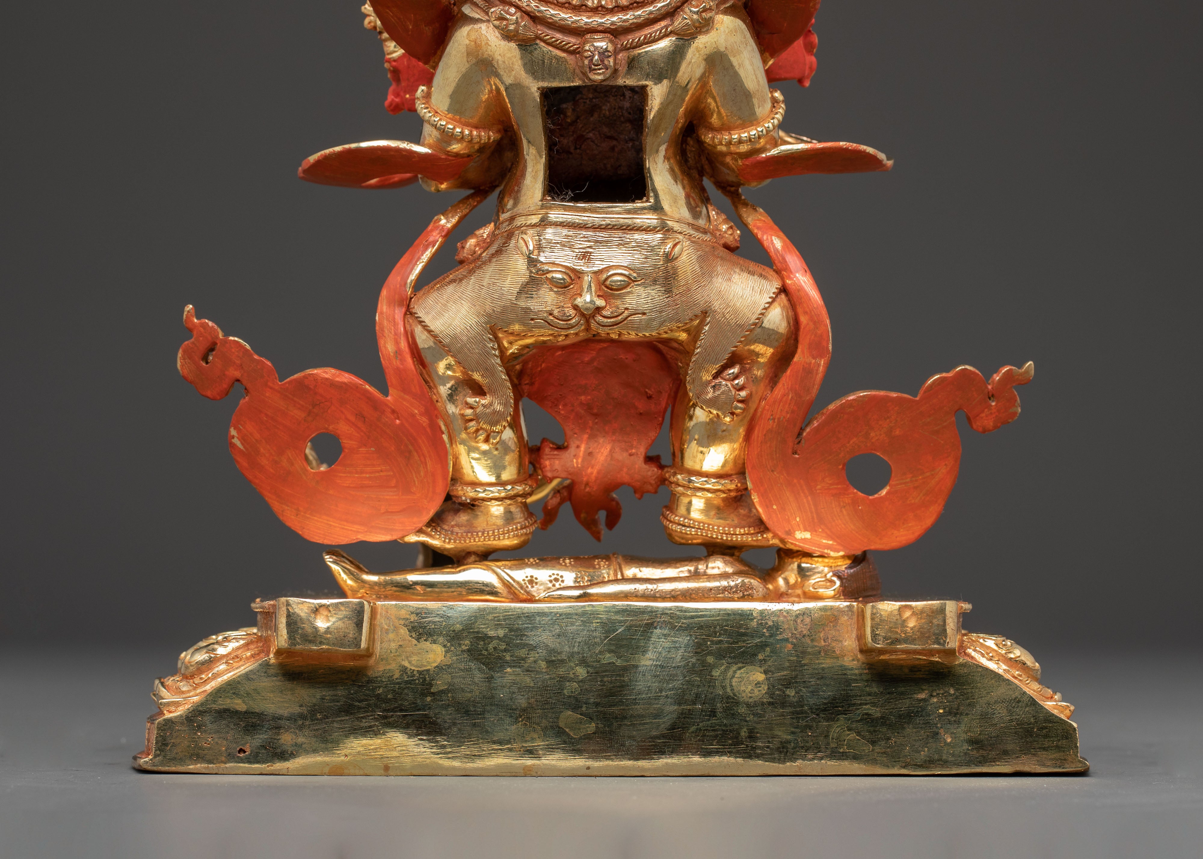 Sakya Mahakala Statue: Protector of Wisdom | Buddhist Sculpture
