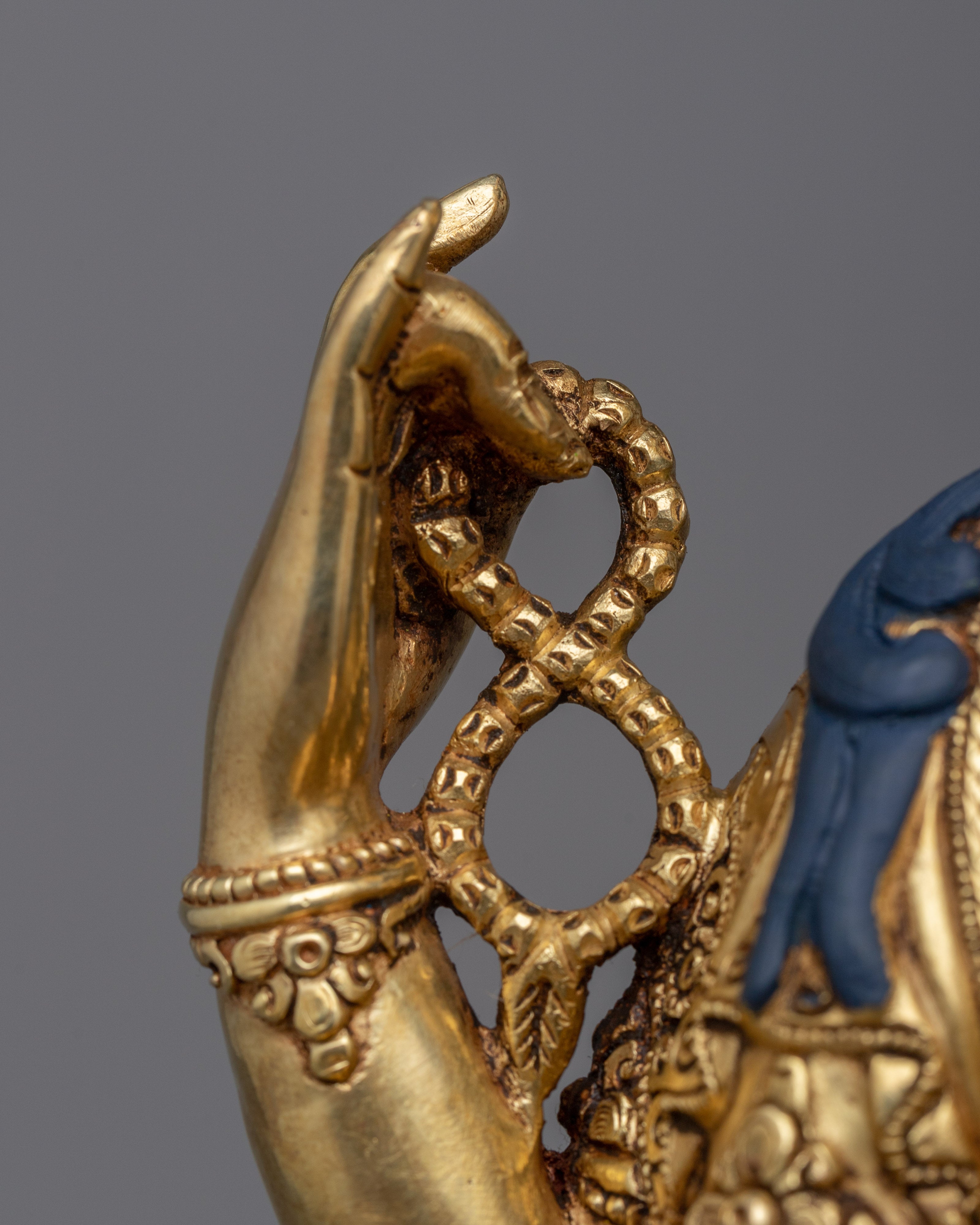 Handcrafted 12.9" Multi Armed Buddha Chenrezig Statue | Spiritual and Aesthetic Enrichment