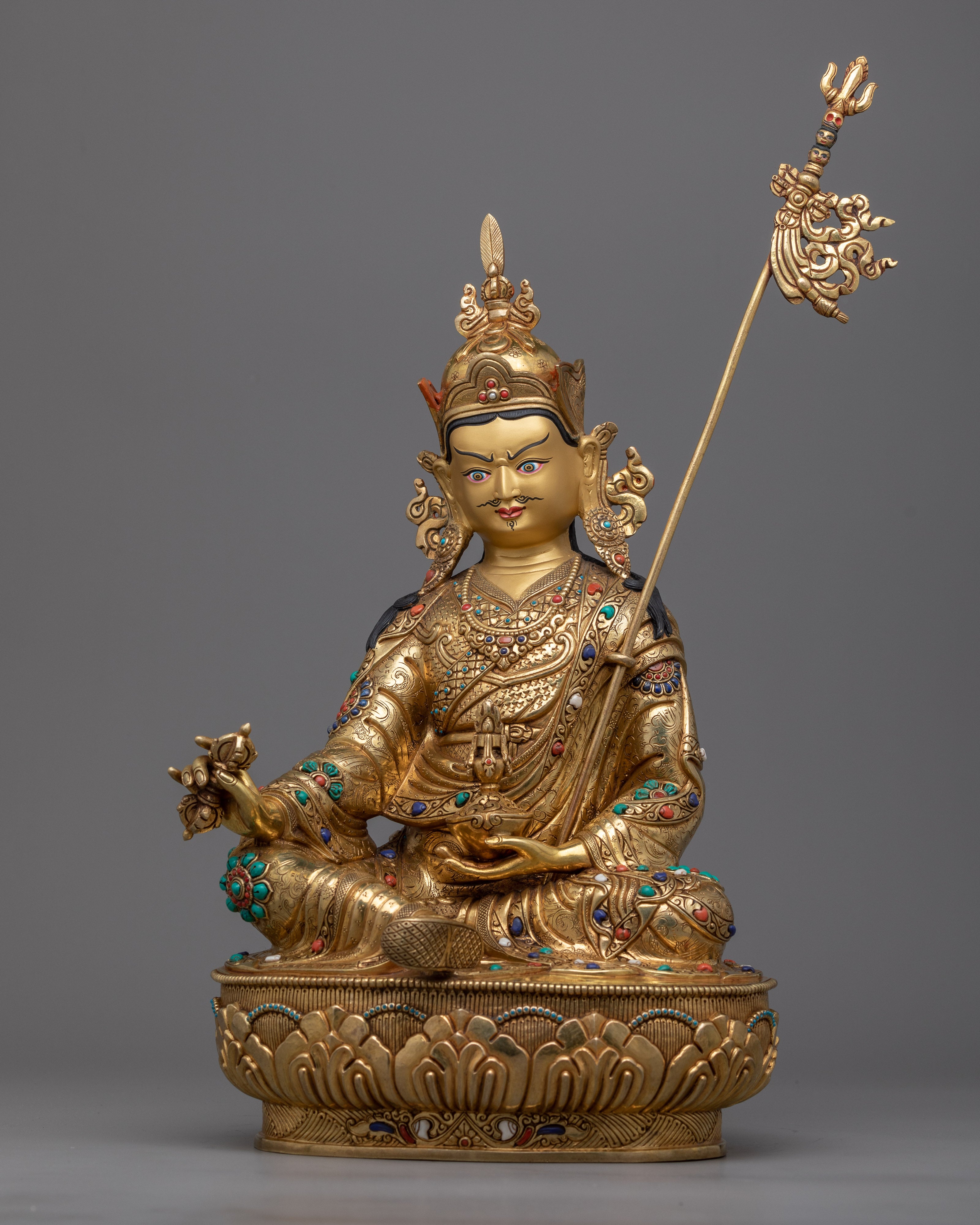 Guru Rinpoche Prophecy Statue | Discover Ancient Wisdom with Our Sculptor