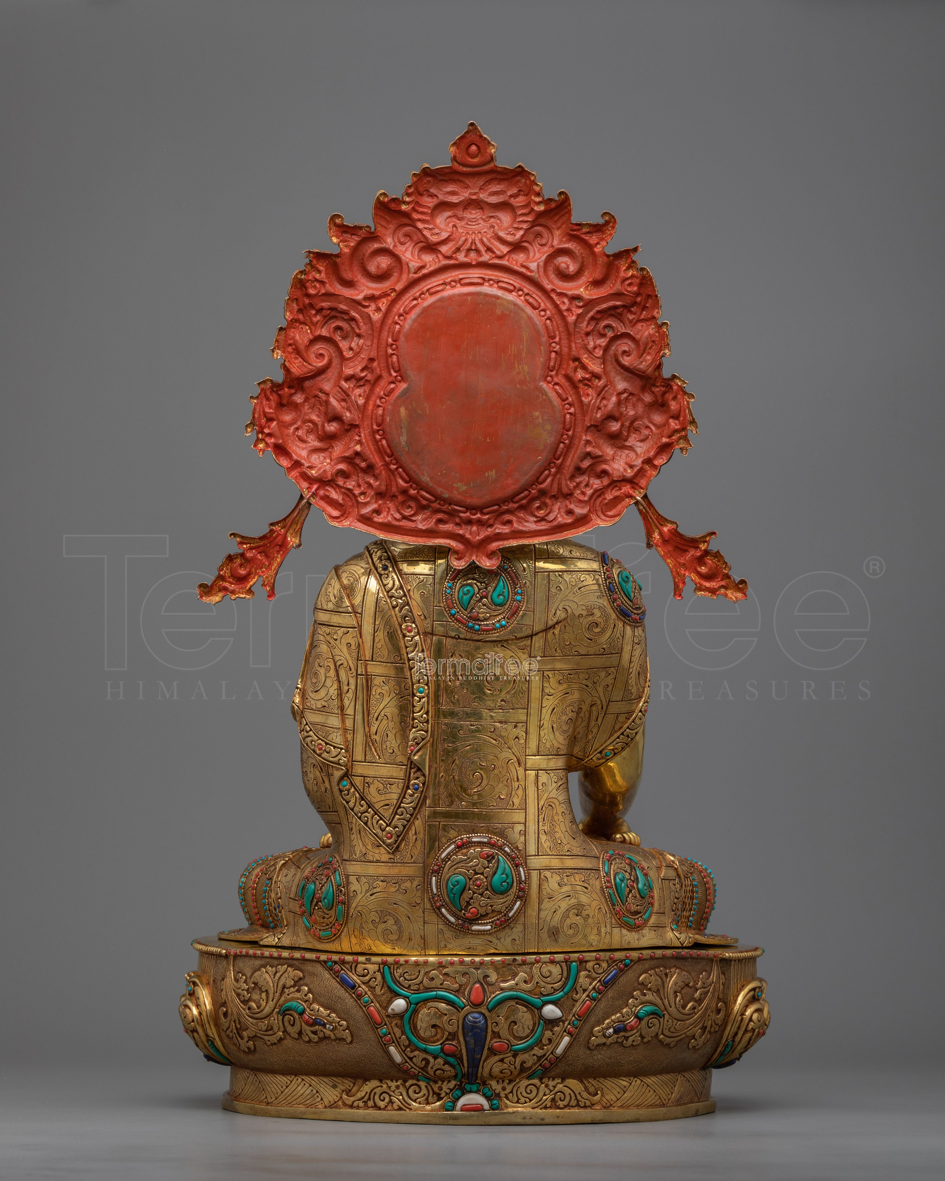 Gautama Buddha Siddhartha | 24k Gold Gilded Statue