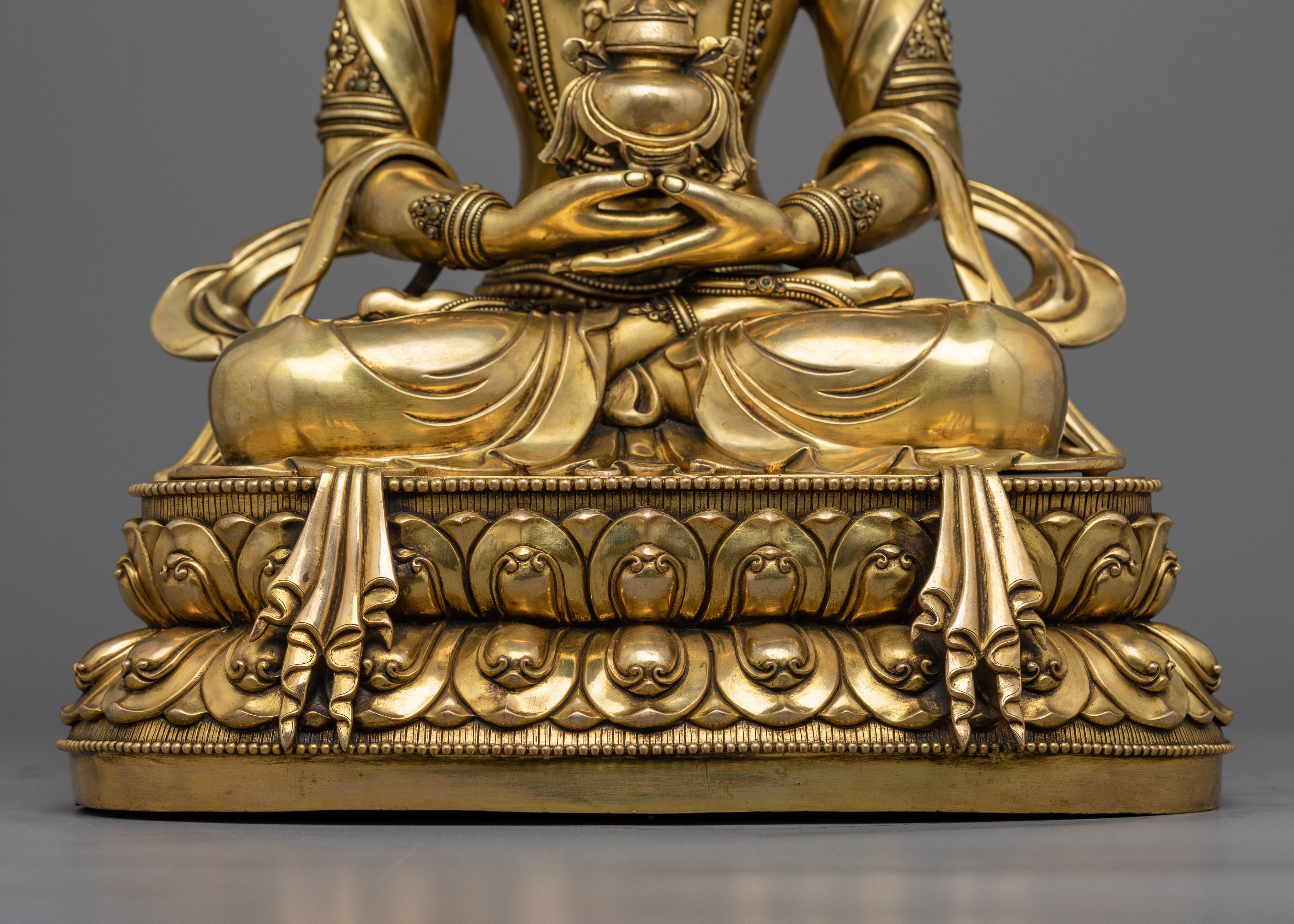 Amitayus Nepali Handicraft Statue | The Deity of Infinite Life in Majestic Craftsmanship