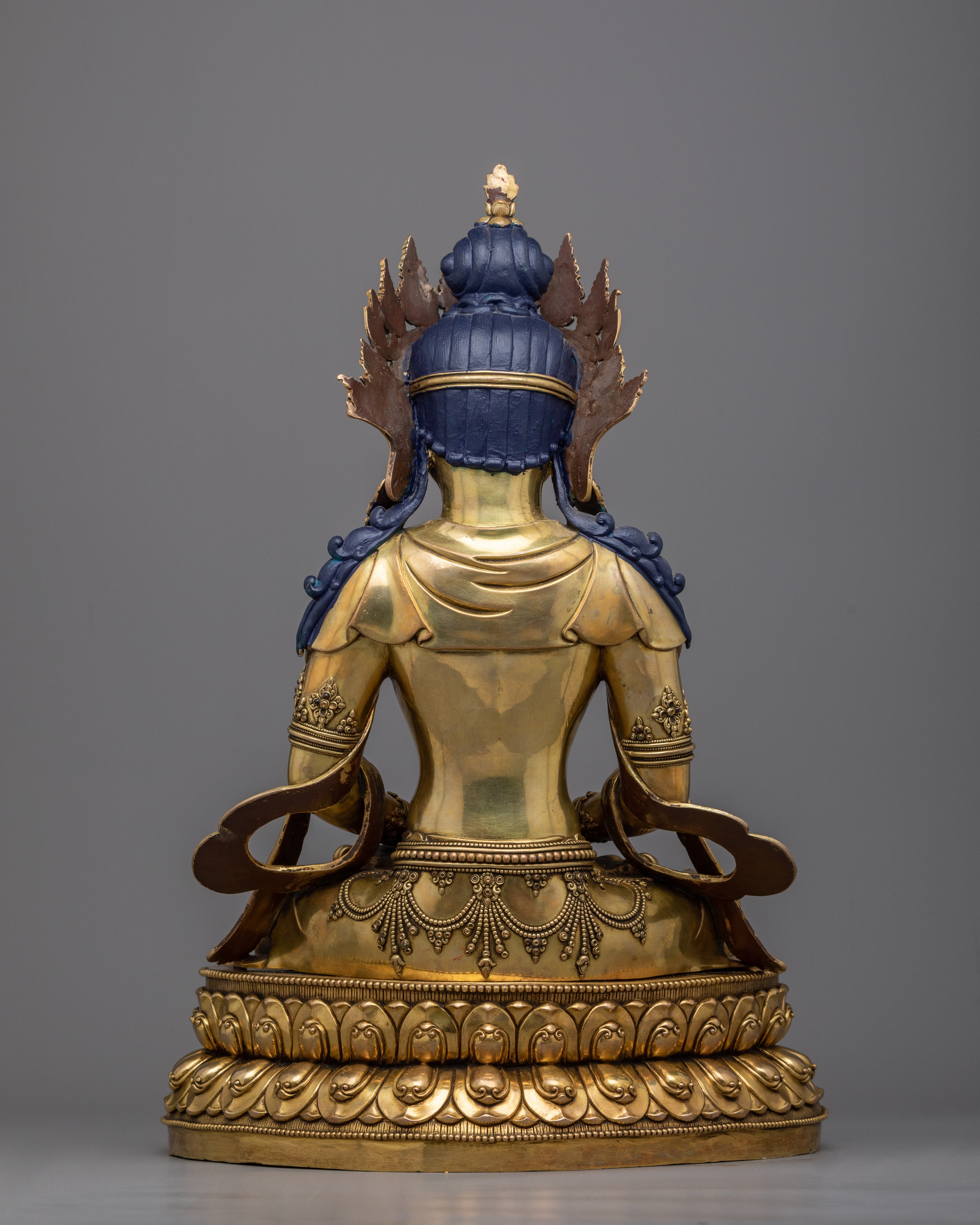 Amitayus Nepali Handicraft Statue | The Deity of Infinite Life in Majestic Craftsmanship