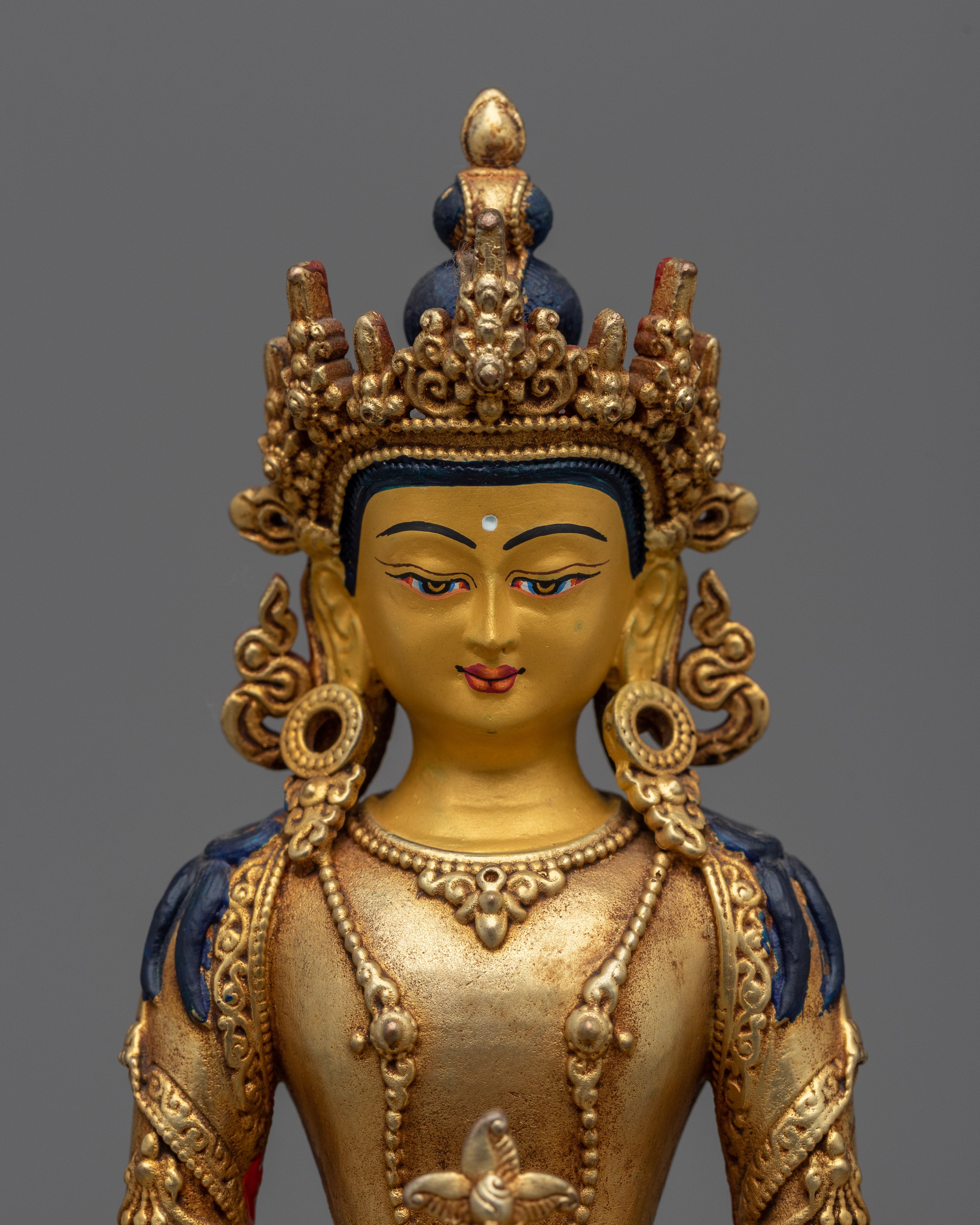 Our "Vajrayana Buddha" Amitayus Machine Made Statue | Elevate Your Spiritual Space