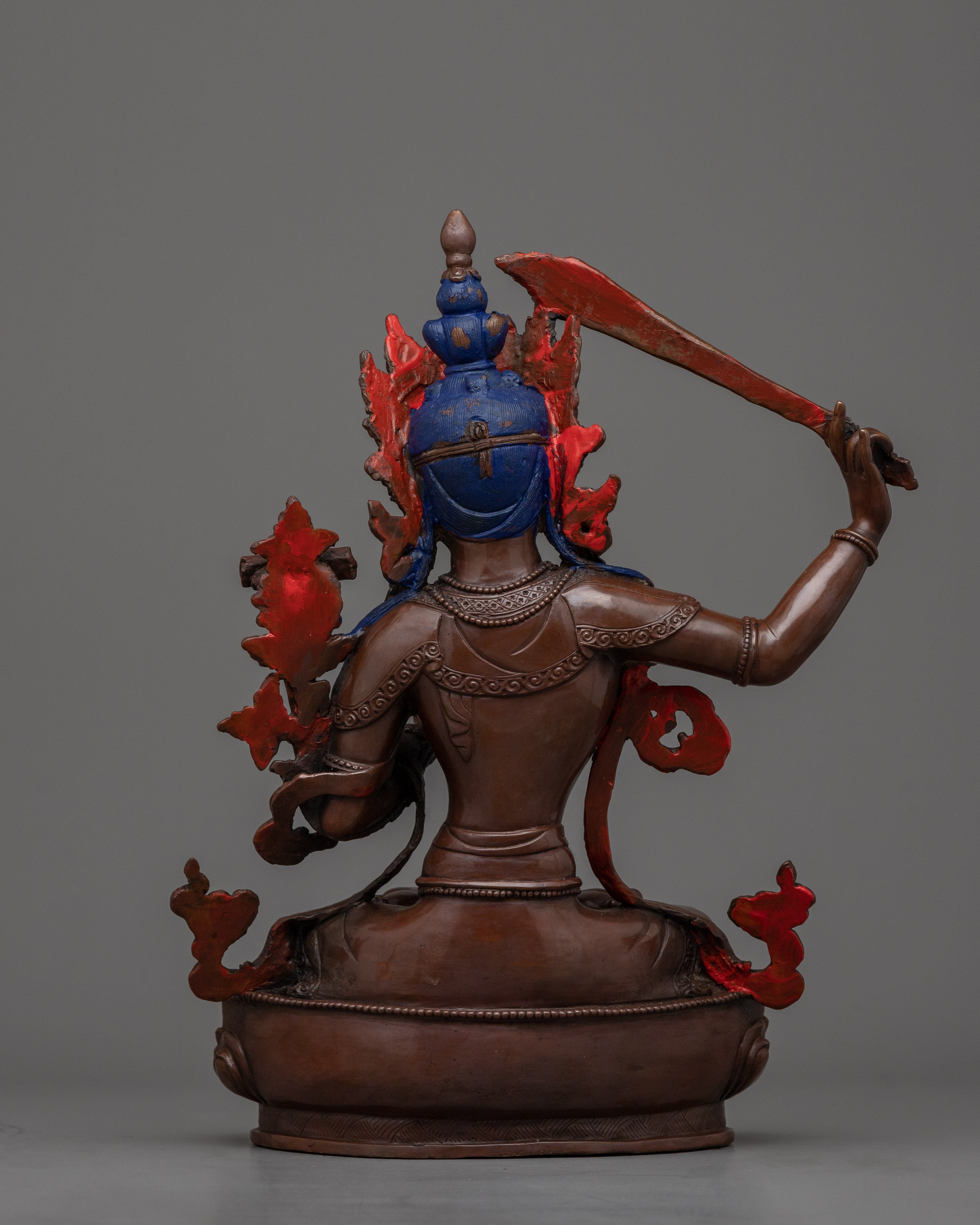 Experience the Power of Vajrayana Practice | Manjushri Statue