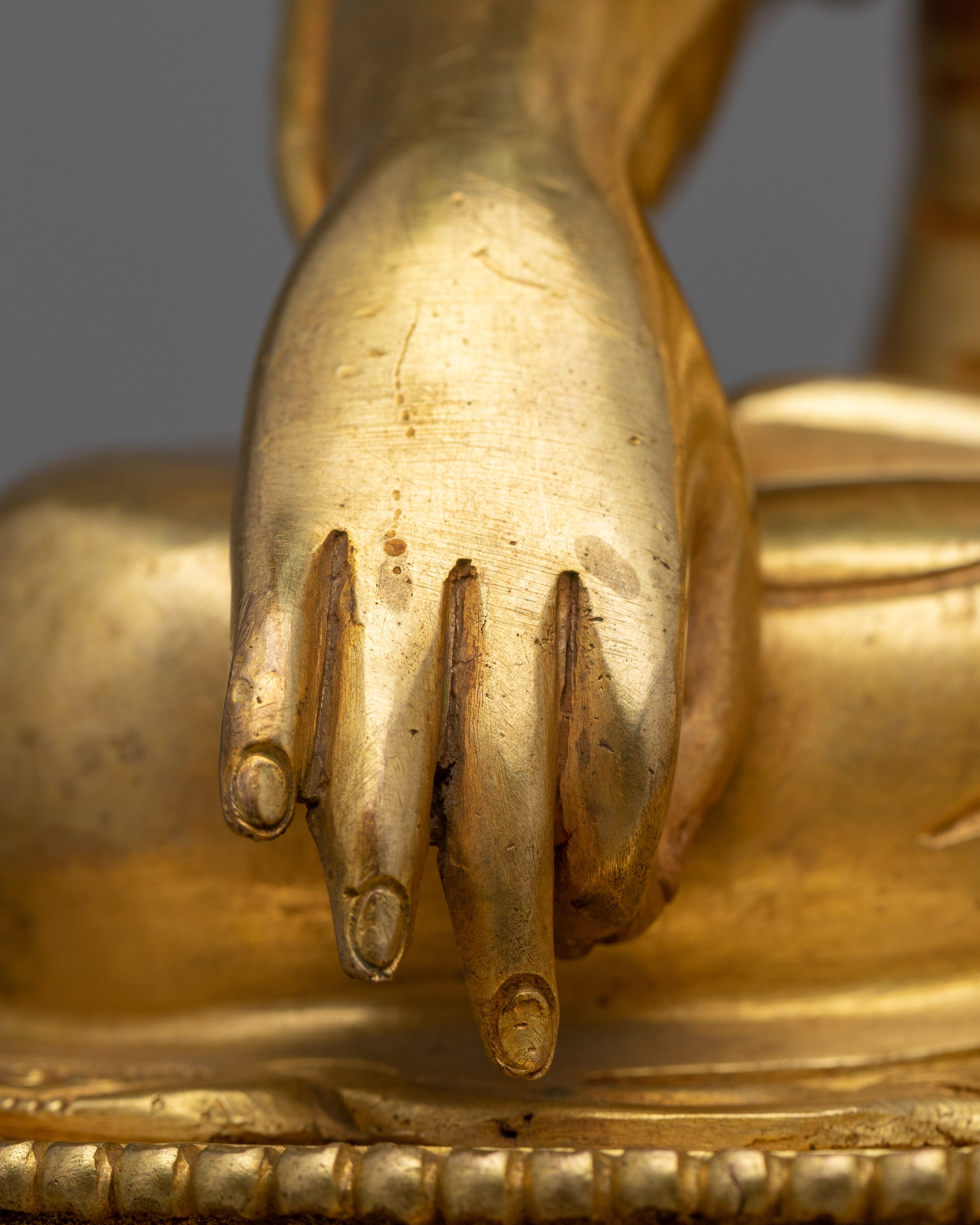 Exquisite Longchenpa Statue | Nepal's Craftsmanship and Buddhist Spirituality