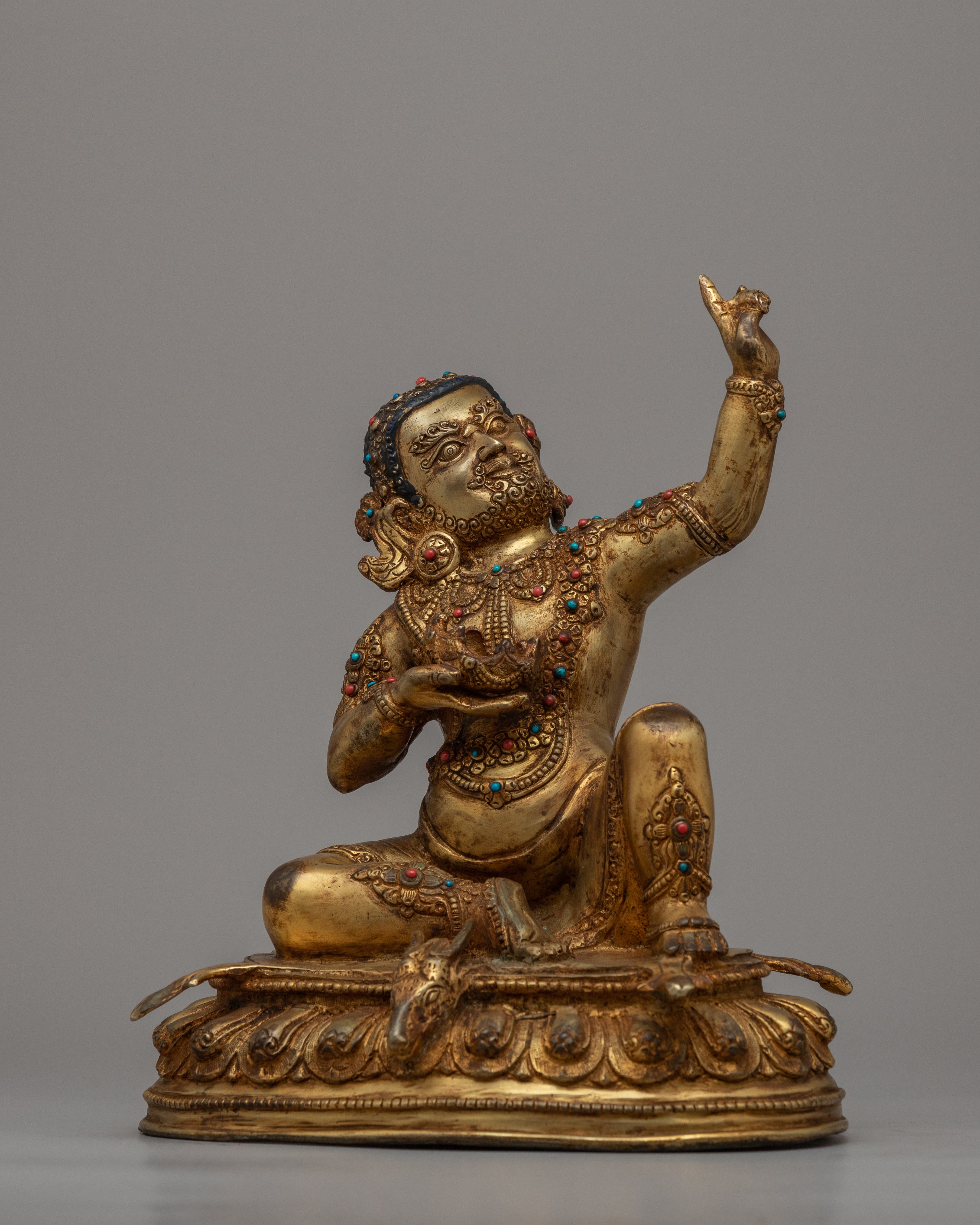 Artistic Virupa Buddhism Statue | Spiritual Wisdom and Nepalese Craftsmanship