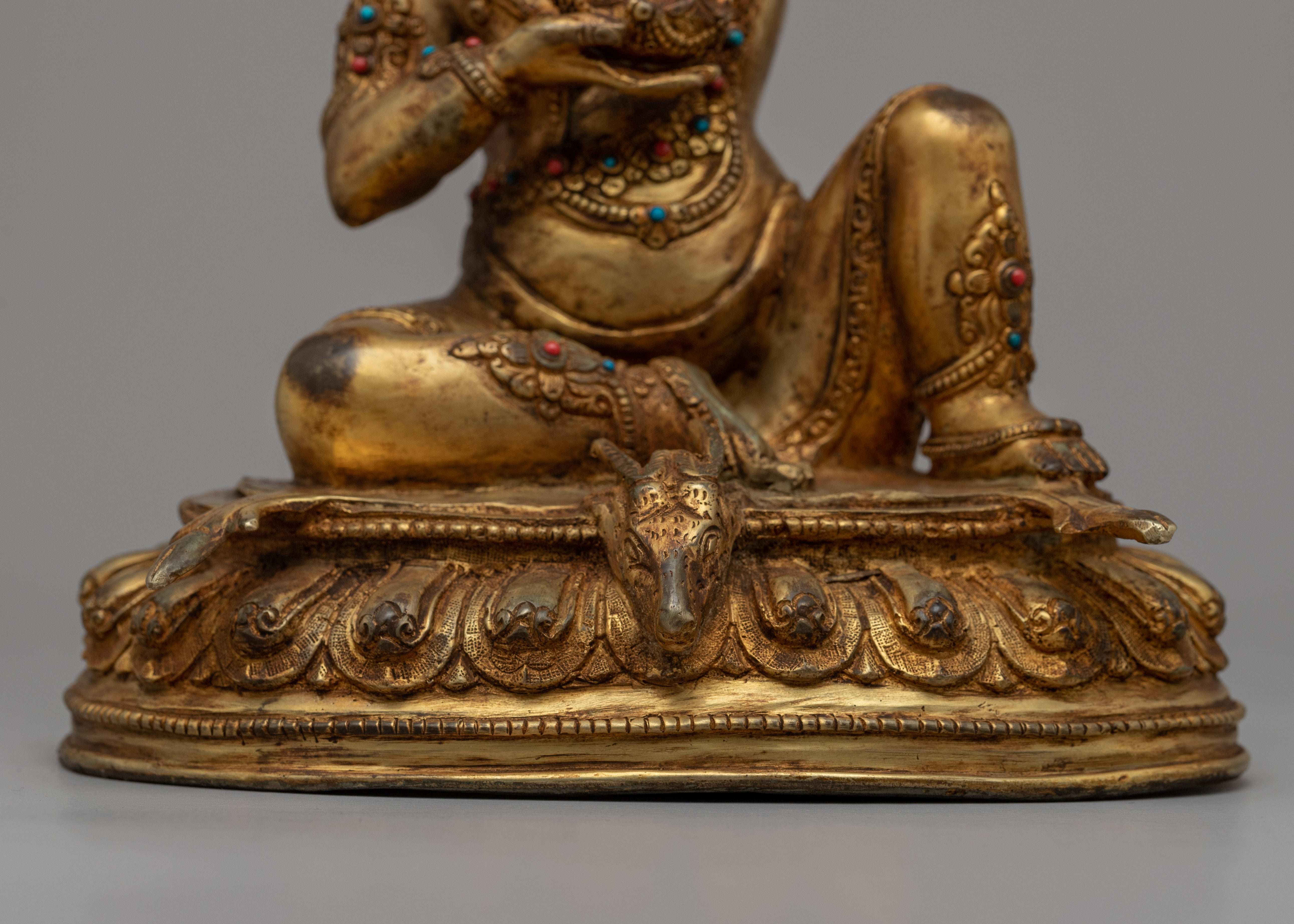 Artistic Virupa Buddhism Statue | Spiritual Wisdom and Nepalese Craftsmanship