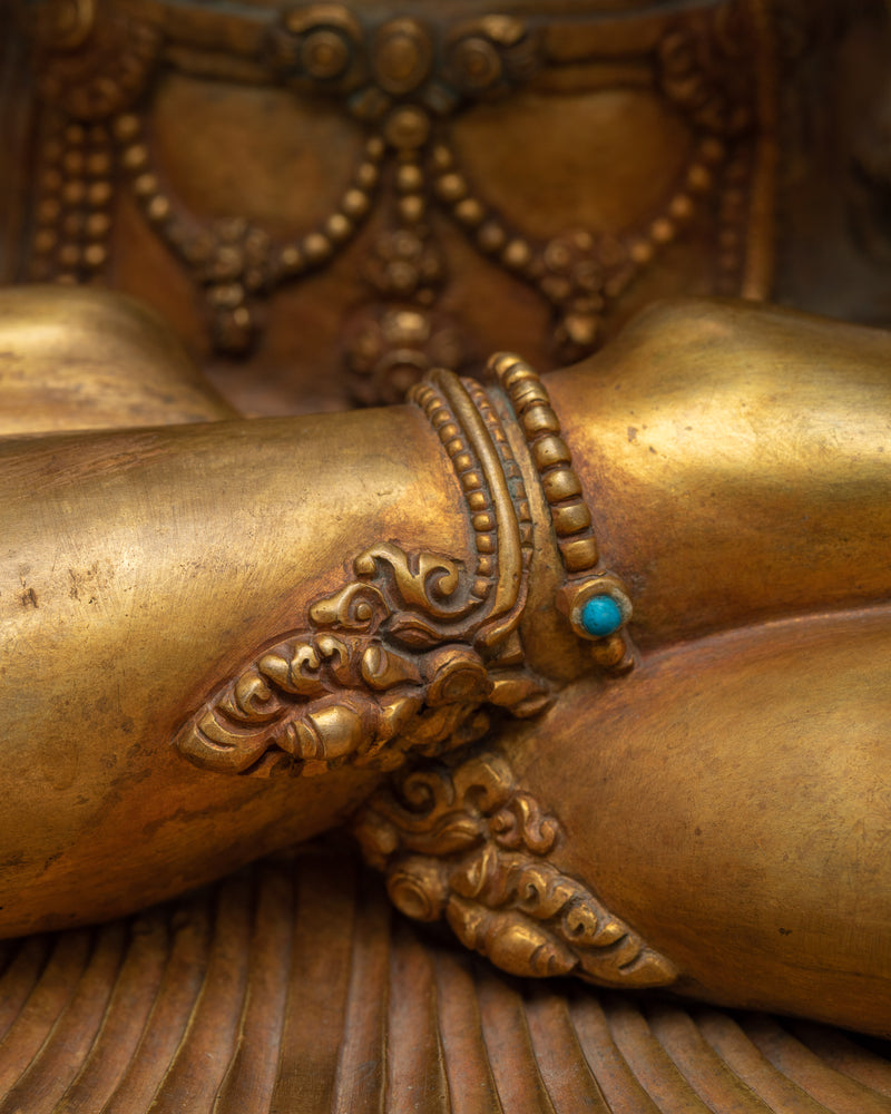 Dhyani Buddha Vairocana Statue | Explore Cosmic Unity with Our Dhyani Buddha Art