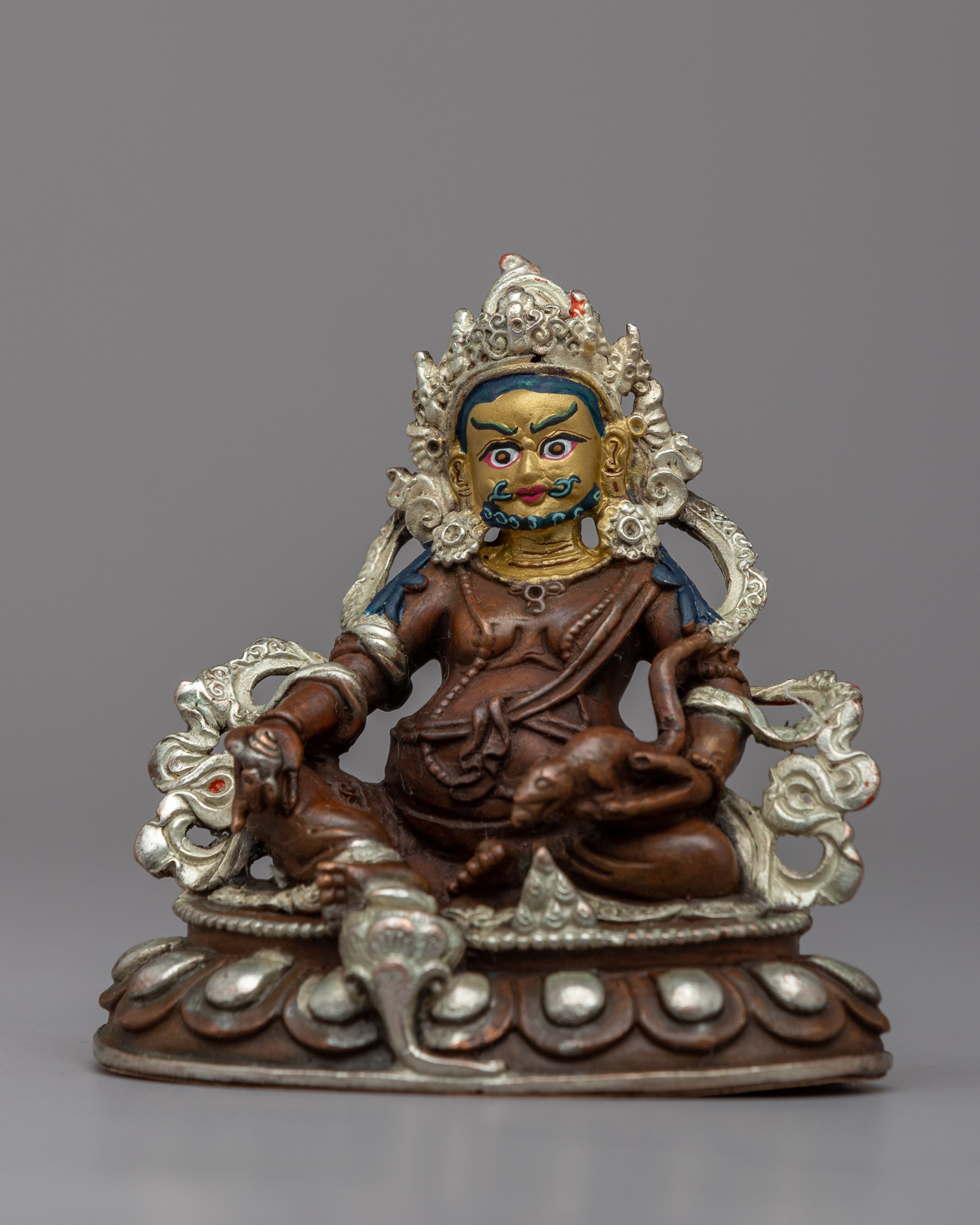 Our Small Dzambhala Copper Statue | Invite Prosperity