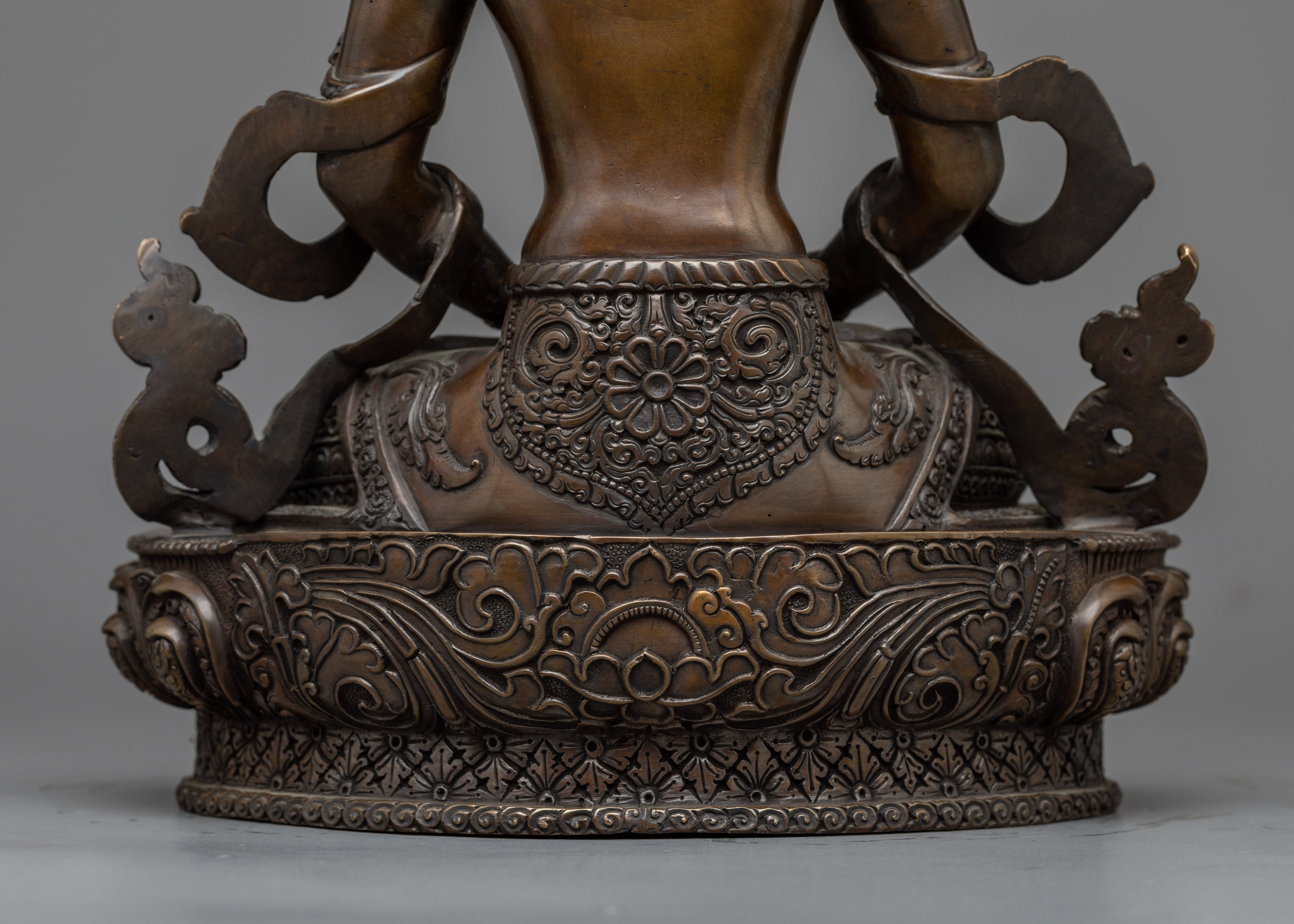 Buddha Amitayus 中文 Statue | Embrace Longevity and Wisdom