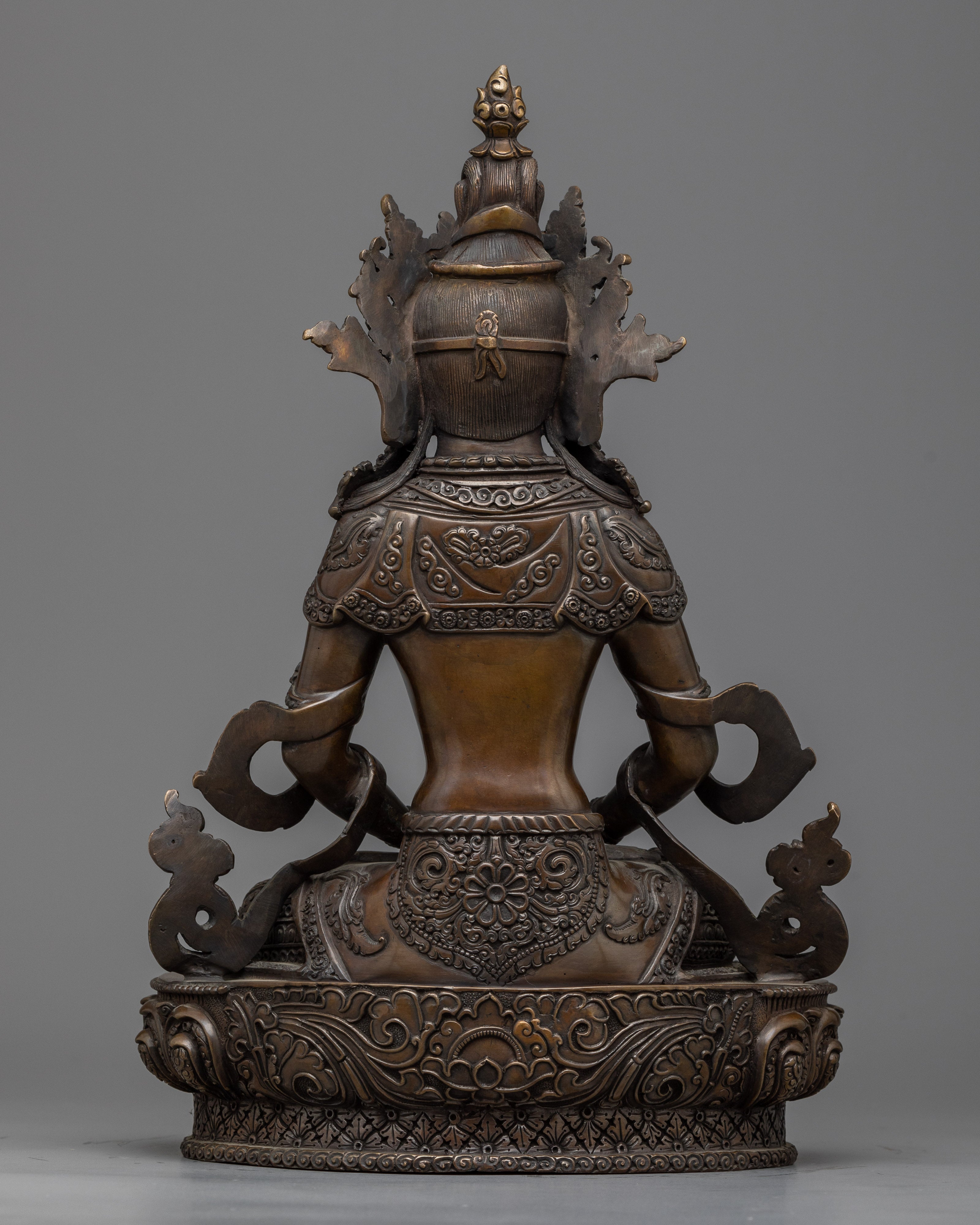 Buddha Amitayus 中文 Statue | Embrace Longevity and Wisdom