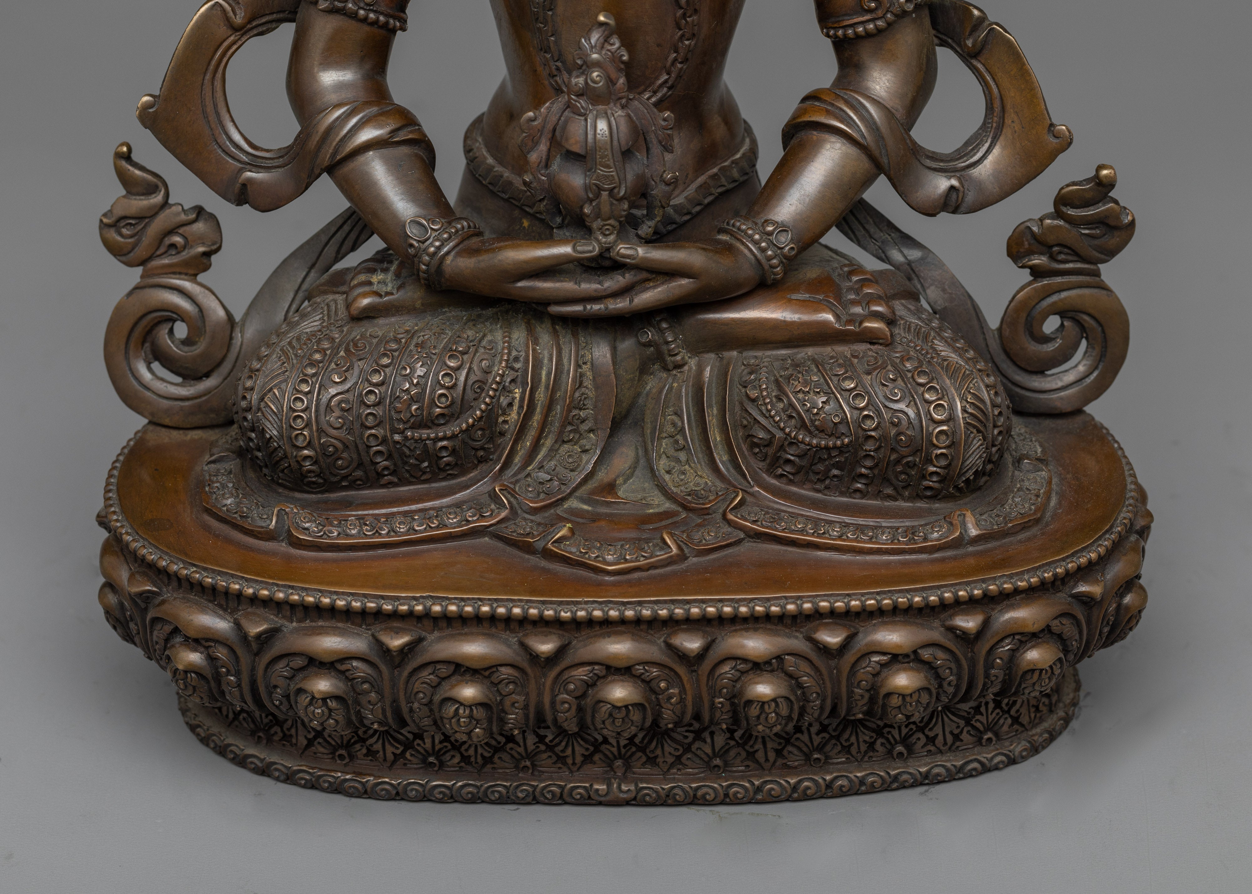 Buddha Amitayus 中文 Statue | Embrace Longevity and Wisdom