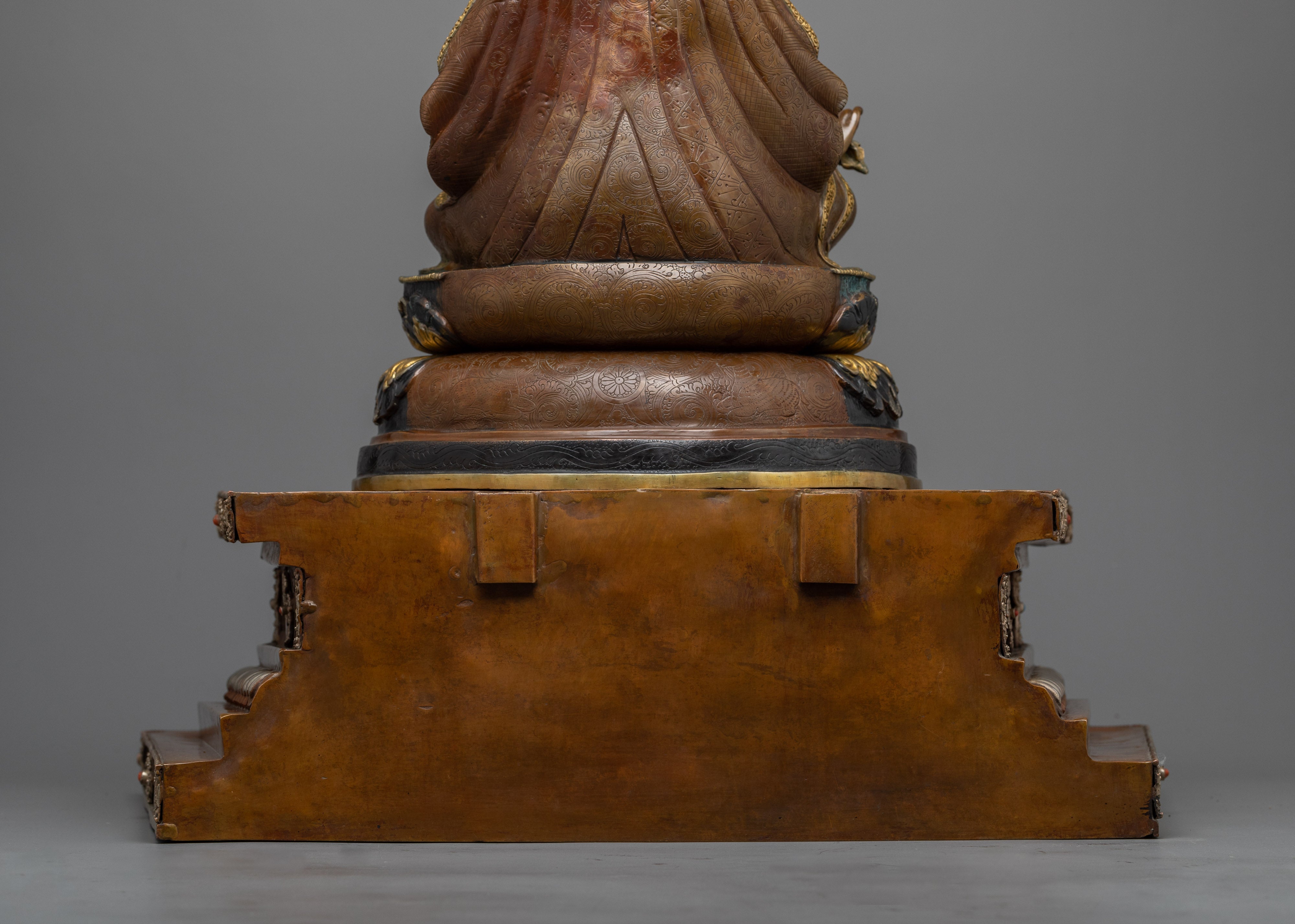 Guru Rinpoche Mantra | The Lotus-Born Master Seated on a Grand Throne