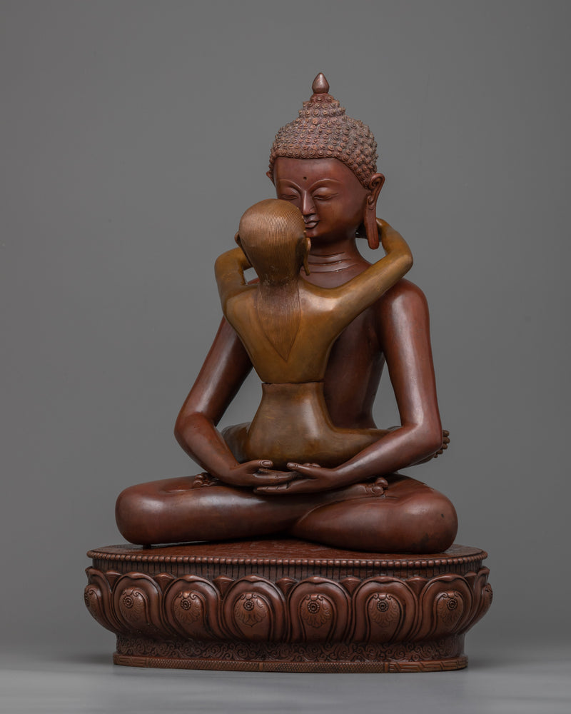 Samantabhadra and Consort Yab Yum Tantra Statue | Enlightened Unity