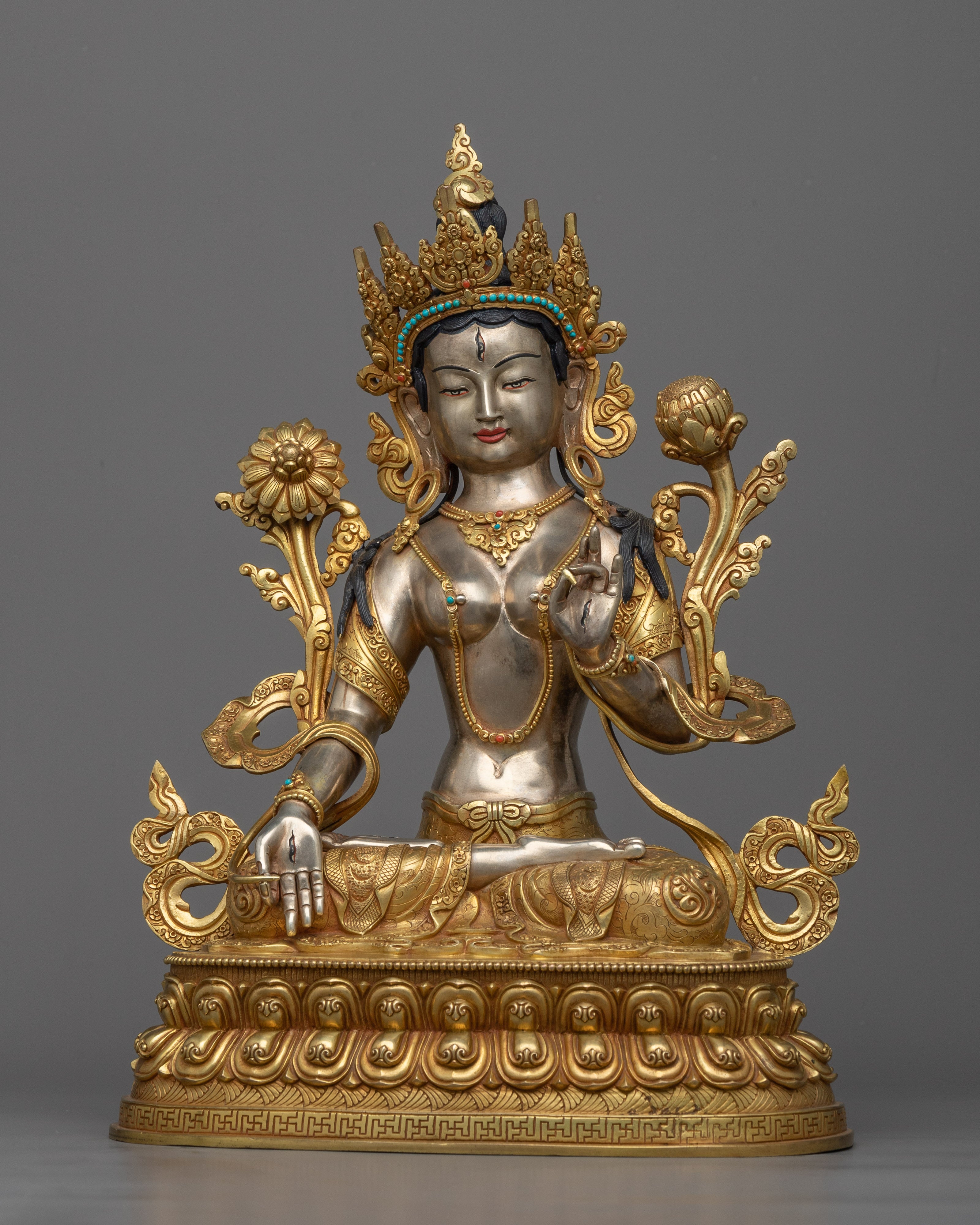 White Tara Statue buddhist | Usher in Compassion and Longevity