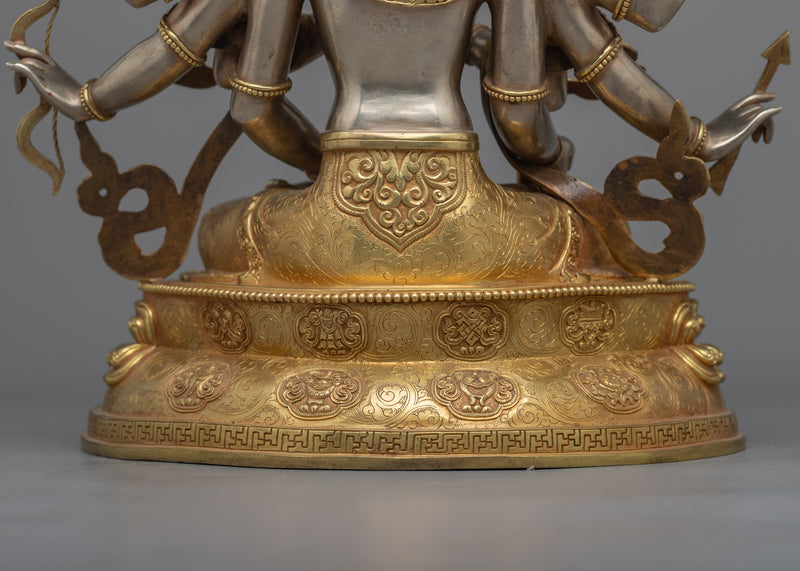 The Ushnishavijaya Namgyalma Pure Silver Statue | Embark on a Journey of Longevity