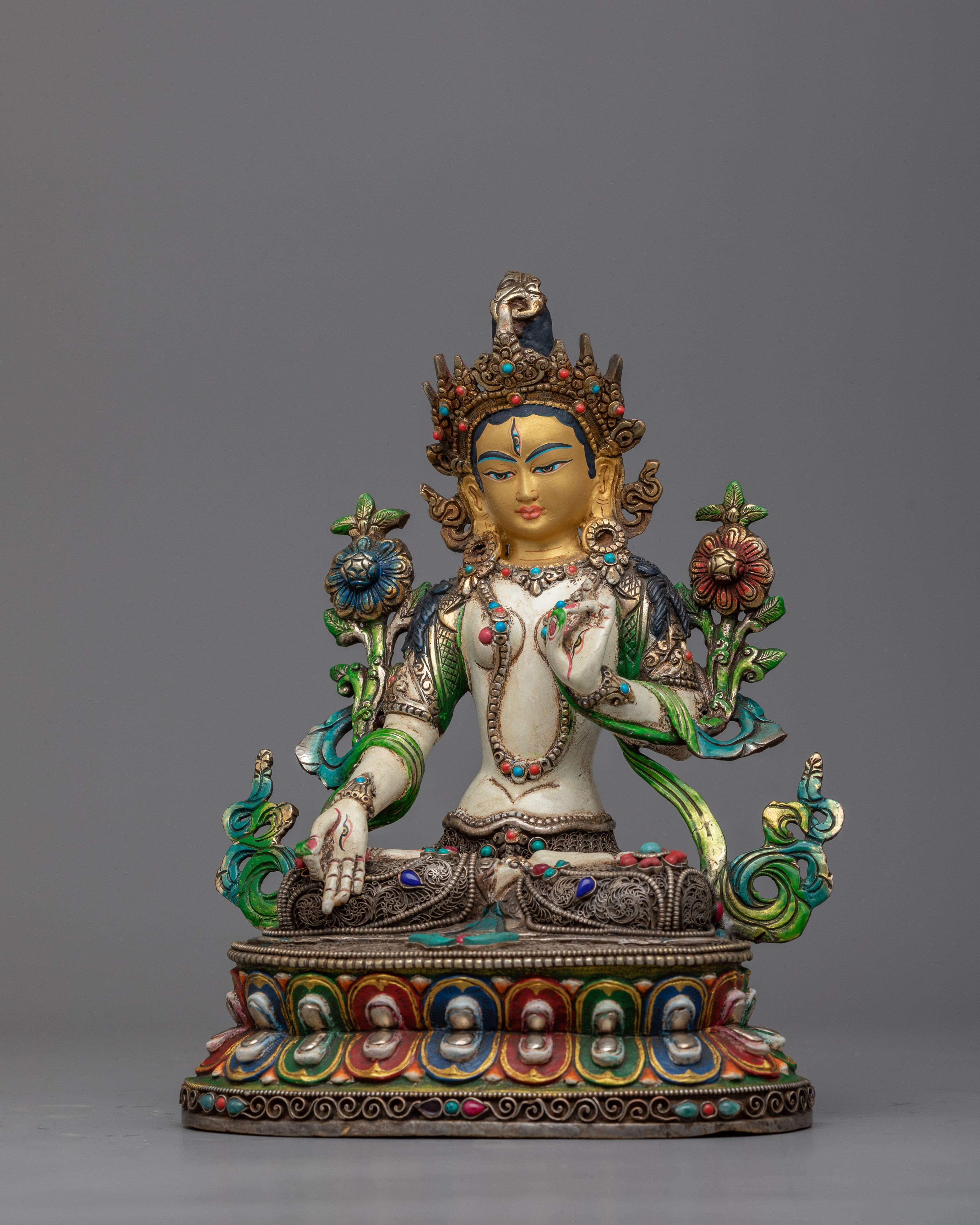 White Tara Garden Statue | The Goddess of Compassion and Long Life